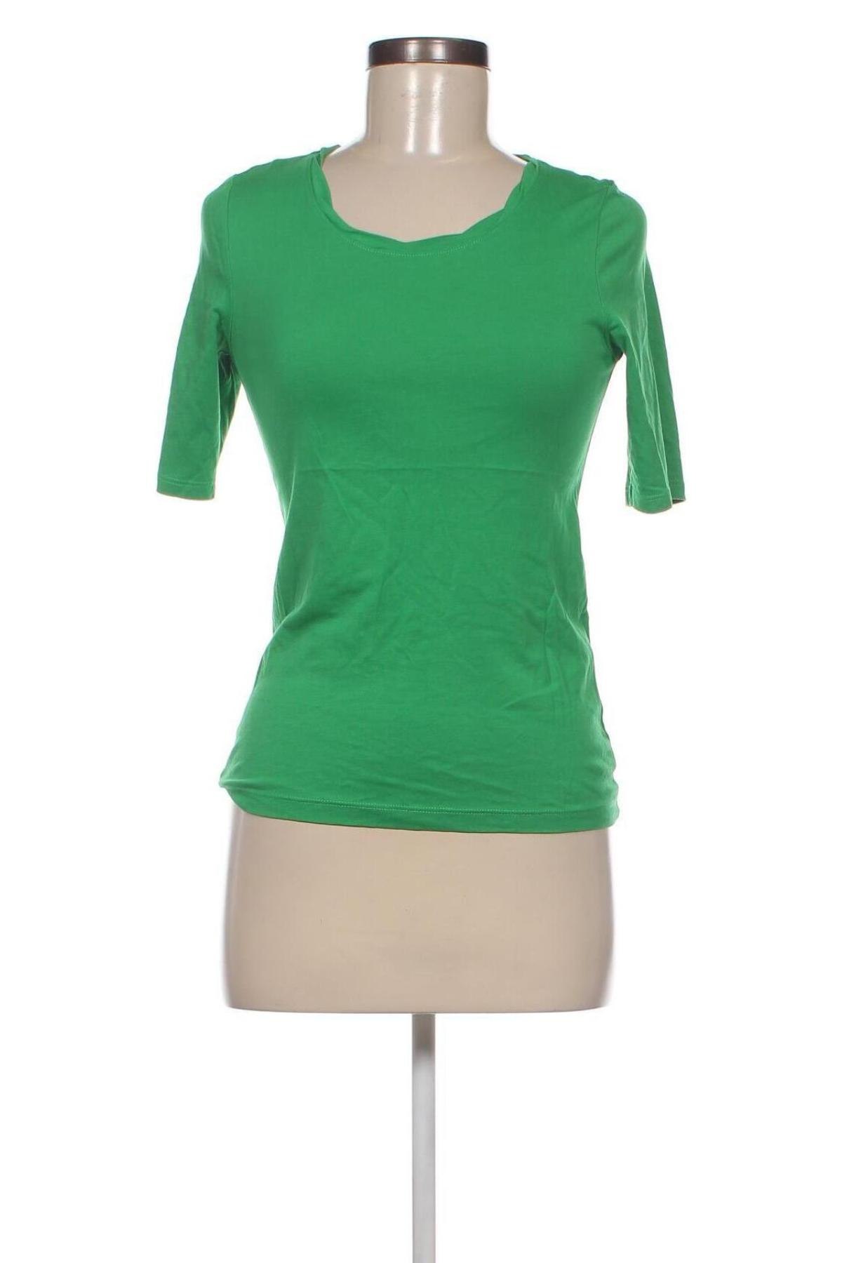 Γυναικεία μπλούζα S.Oliver, Μέγεθος XS, Χρώμα Πράσινο, Τιμή 17,39 €