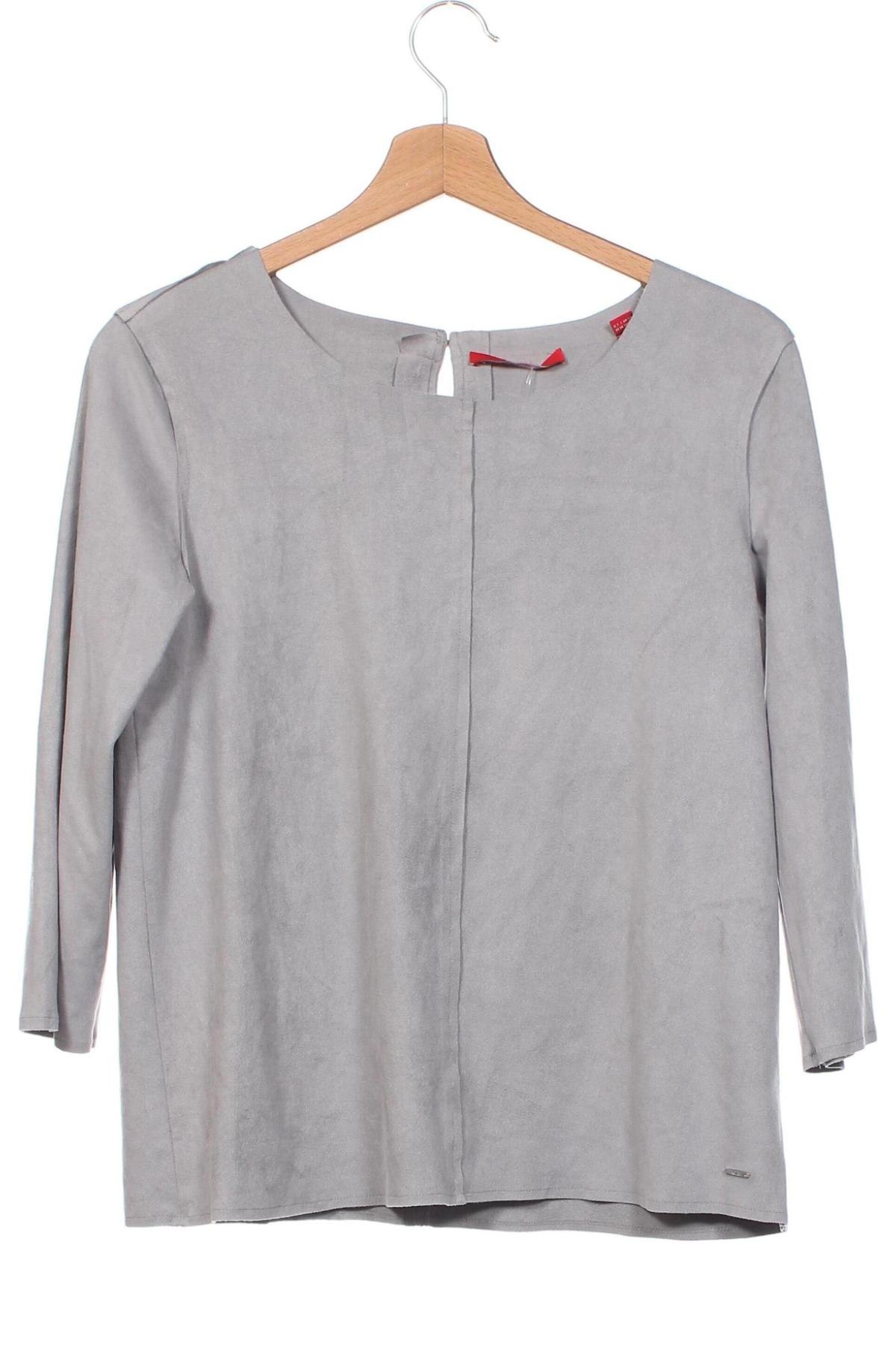 Дамска блуза S.Oliver, Размер XS, Цвят Сив, Цена 17,34 лв.