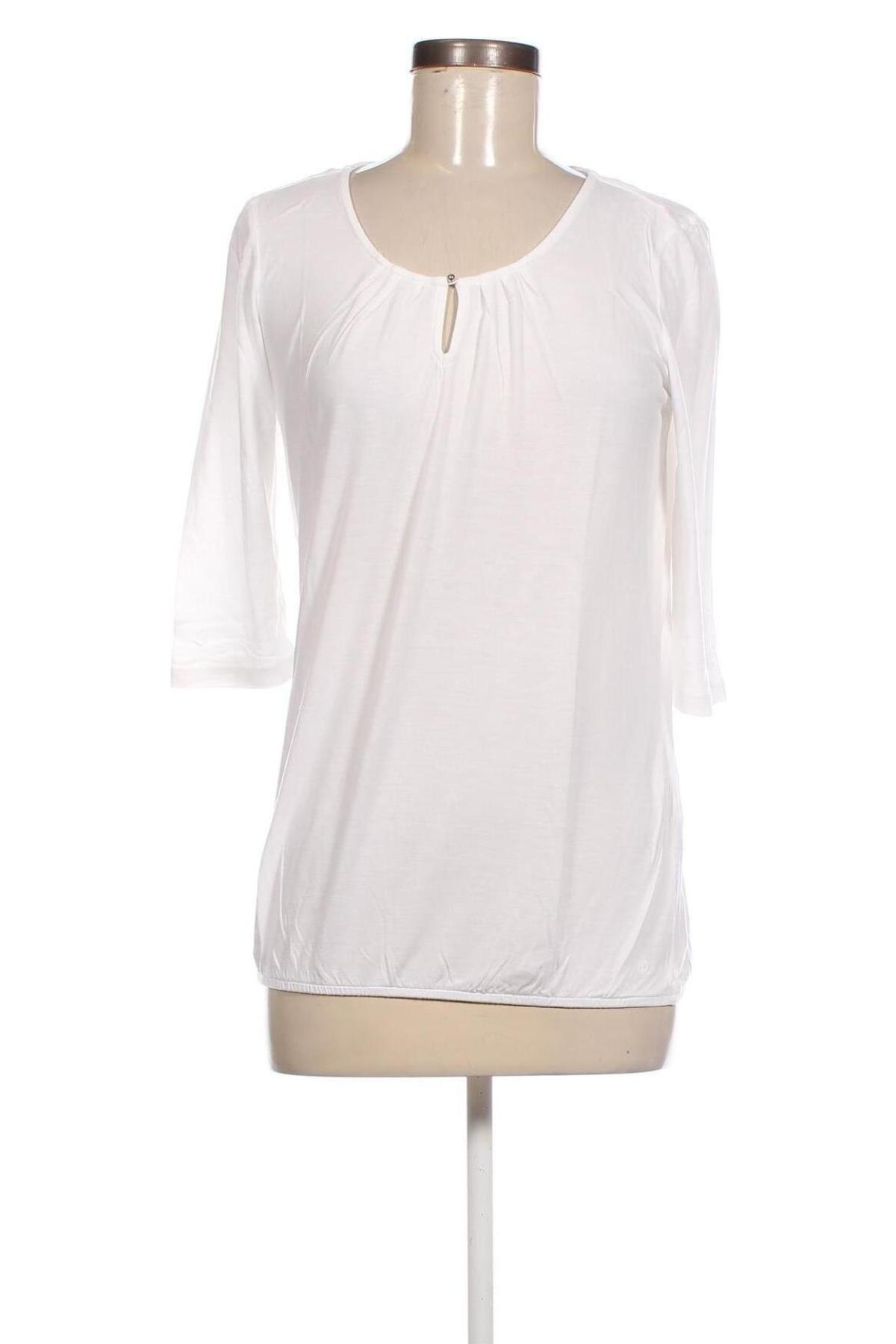 Γυναικεία μπλούζα S.Oliver, Μέγεθος S, Χρώμα Λευκό, Τιμή 17,39 €