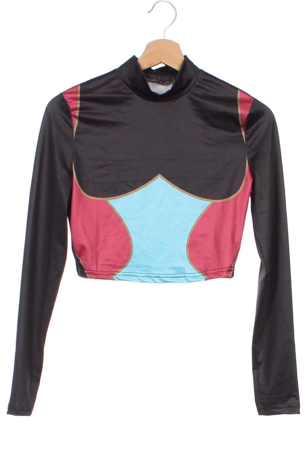 Дамска блуза SHEIN, Размер XS, Цвят Многоцветен, Цена 8,53 лв.