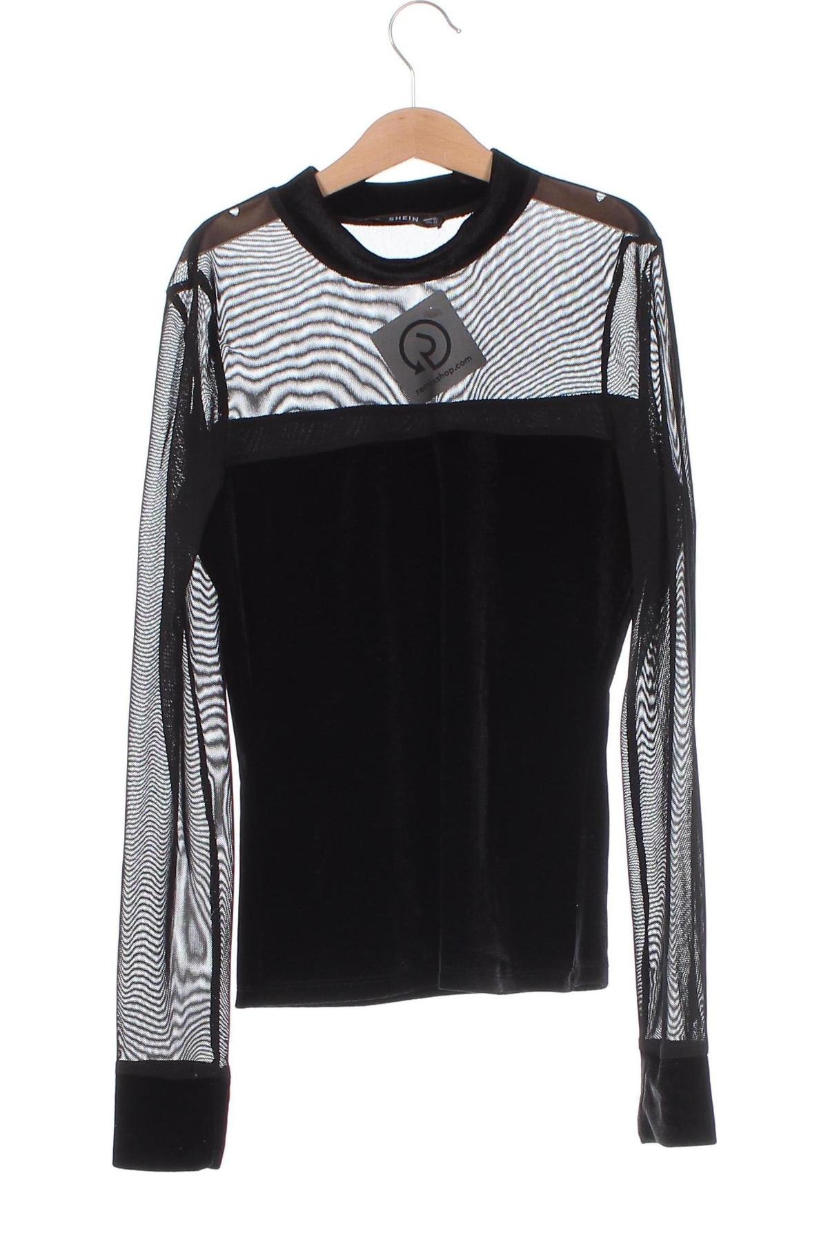 Damen Shirt SHEIN, Größe XS, Farbe Schwarz, Preis 10,00 €