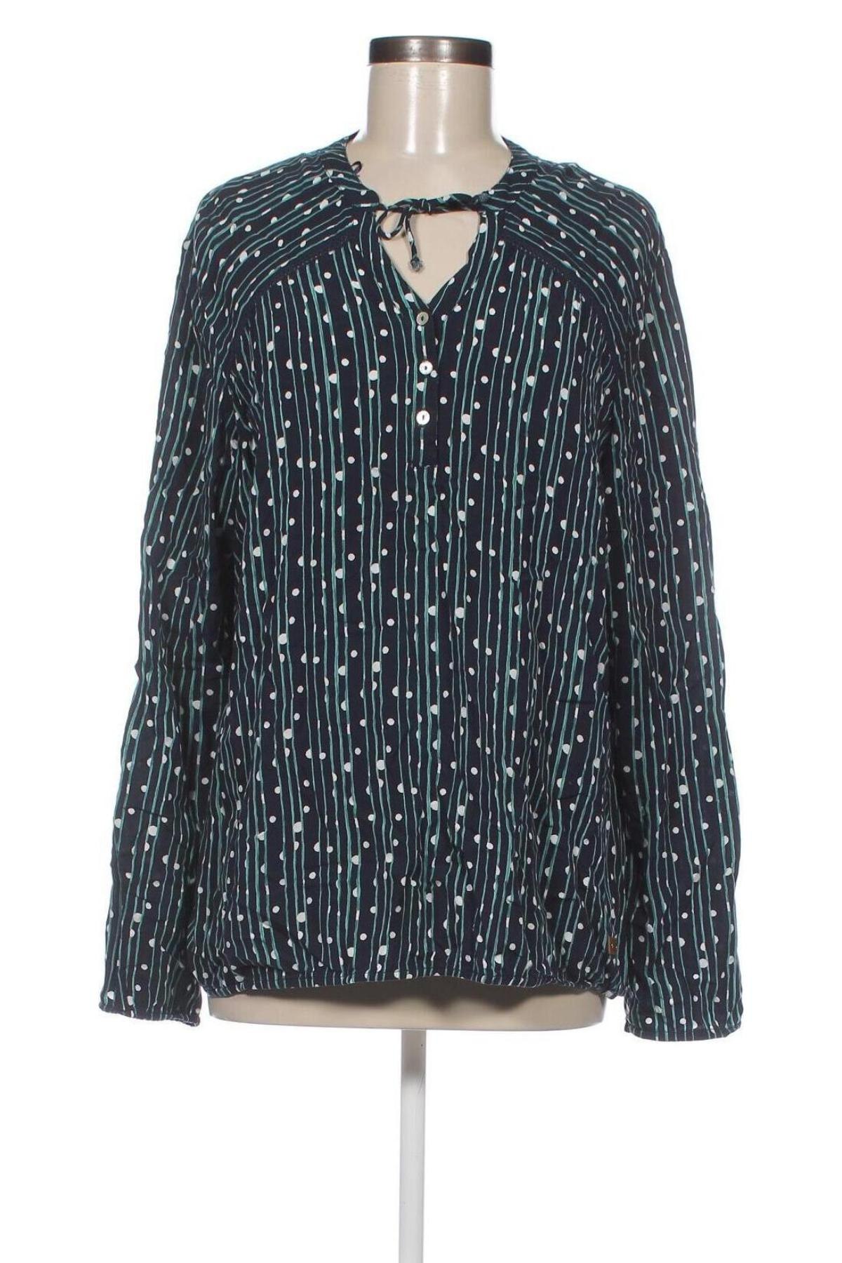 Γυναικεία μπλούζα S'questo, Μέγεθος L, Χρώμα Πολύχρωμο, Τιμή 2,35 €