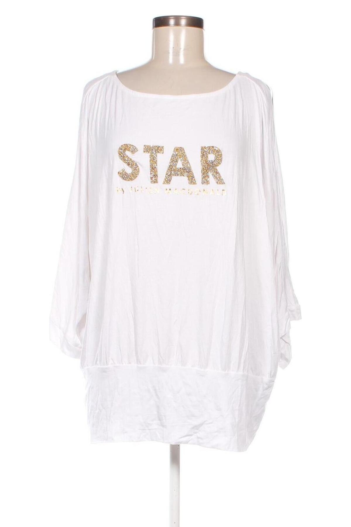 Damen Shirt Star By Julien Macdonald, Größe XL, Farbe Weiß, Preis 10,46 €