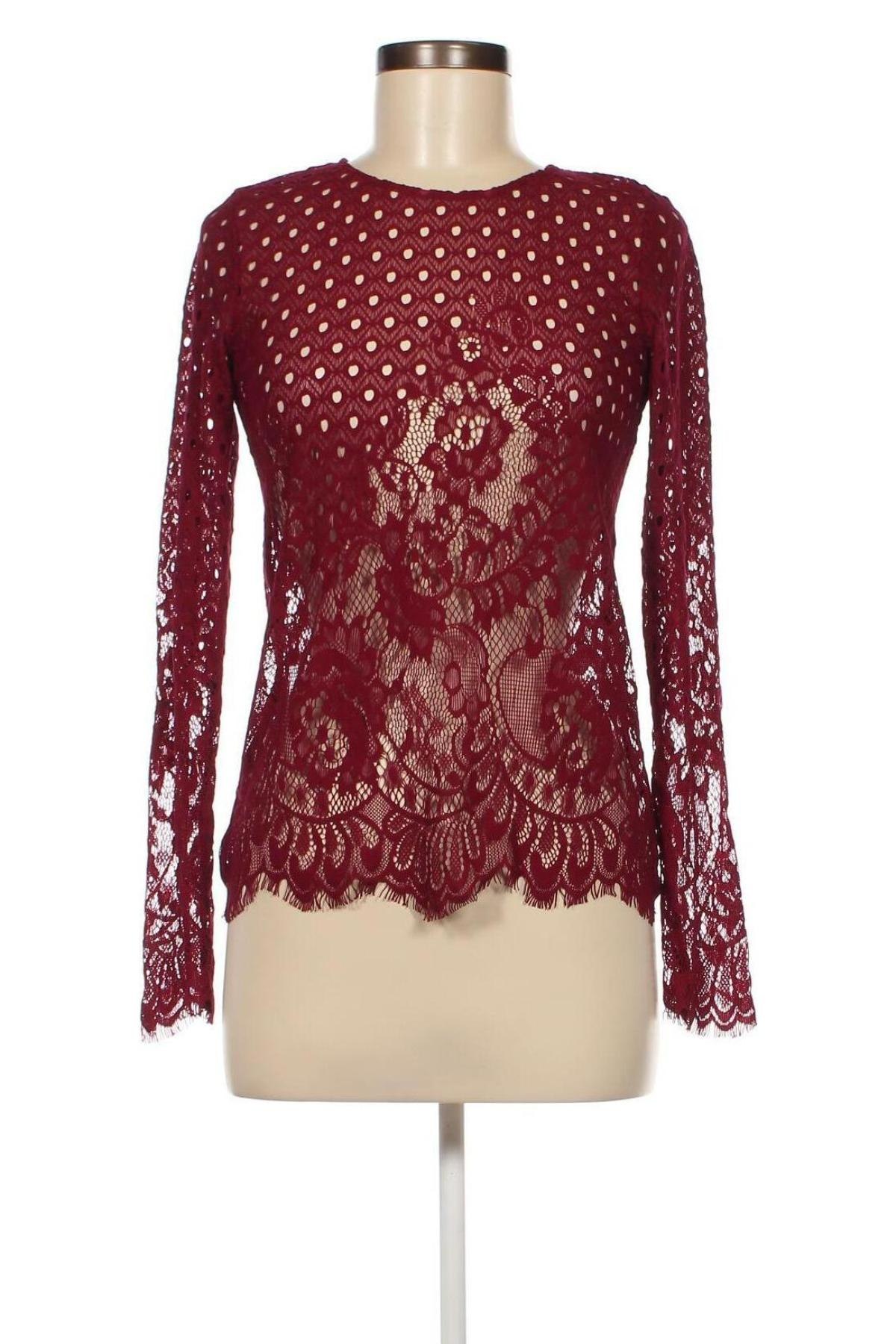 Damen Shirt Stradivarius, Größe M, Farbe Rot, Preis € 15,21