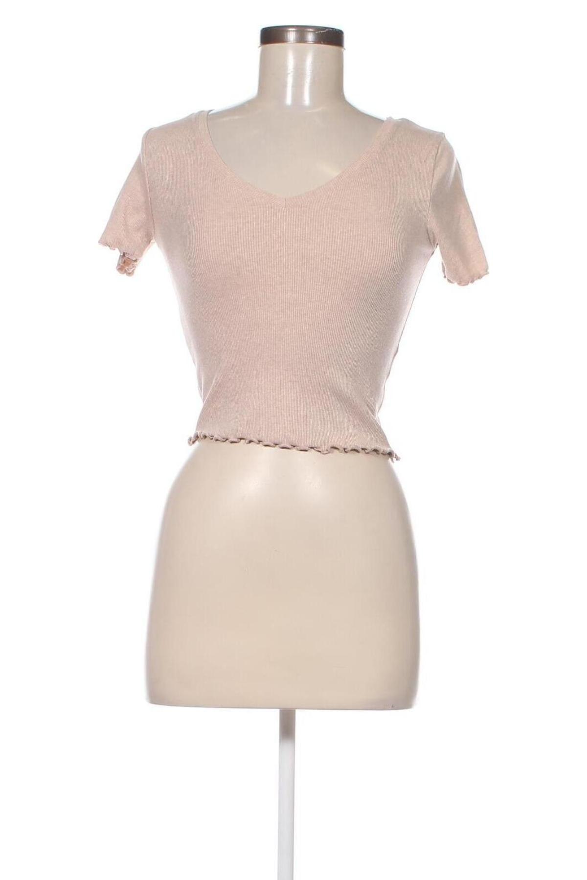 Γυναικεία μπλούζα Tally Weijl, Μέγεθος XS, Χρώμα  Μπέζ, Τιμή 4,79 €