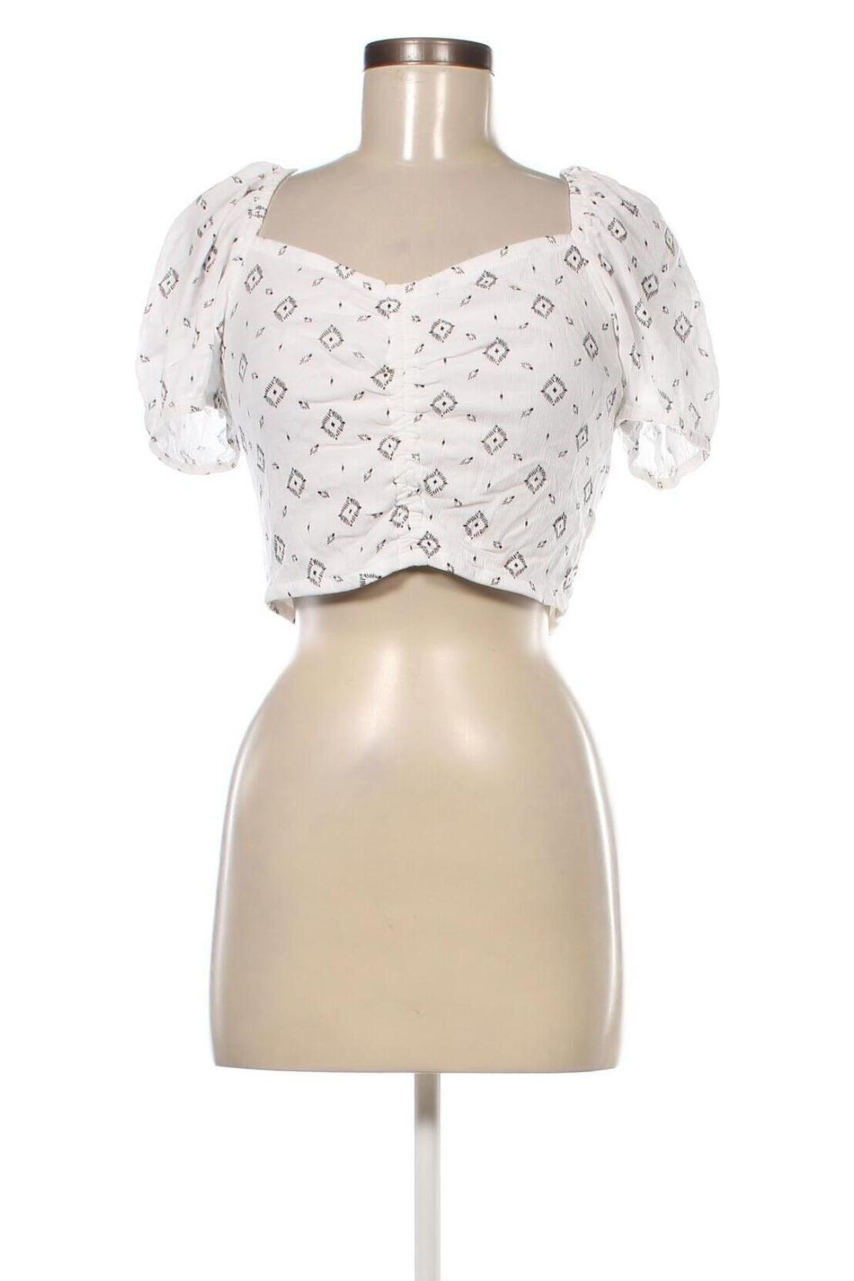 Γυναικεία μπλούζα Tally Weijl, Μέγεθος L, Χρώμα Λευκό, Τιμή 2,40 €