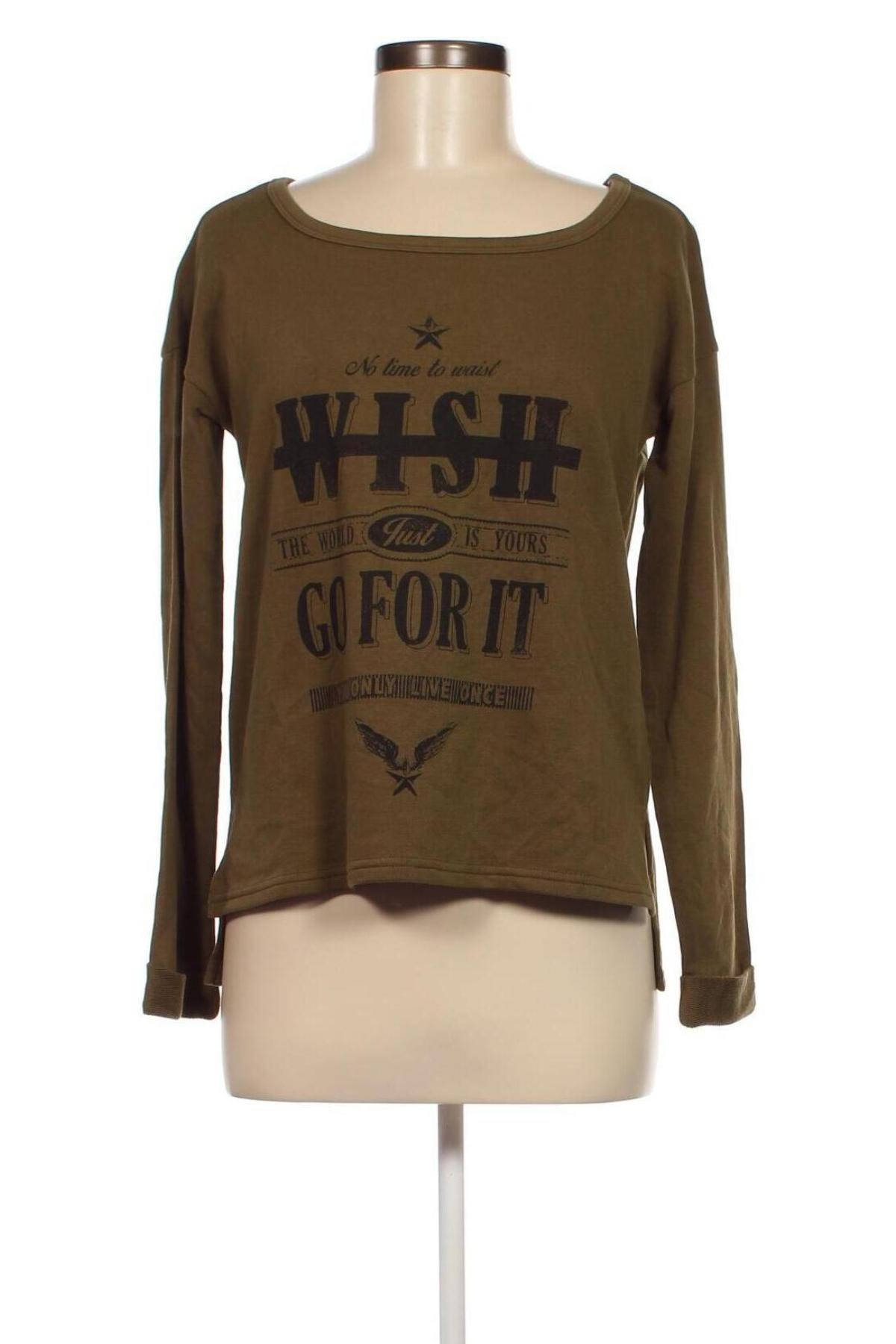 Damen Shirt Tally Weijl, Größe M, Farbe Grün, Preis 5,59 €