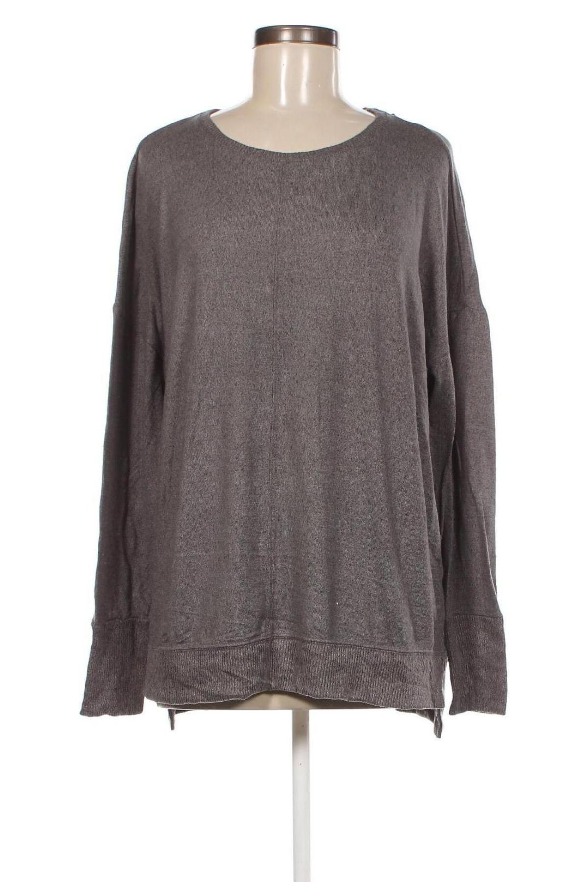 Damen Shirt Time and tru, Größe L, Farbe Grau, Preis 2,64 €