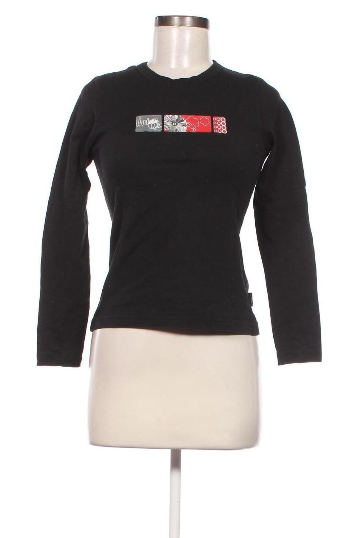 Γυναικεία μπλούζα Tom Tailor, Μέγεθος S, Χρώμα Μαύρο, Τιμή 8,70 €