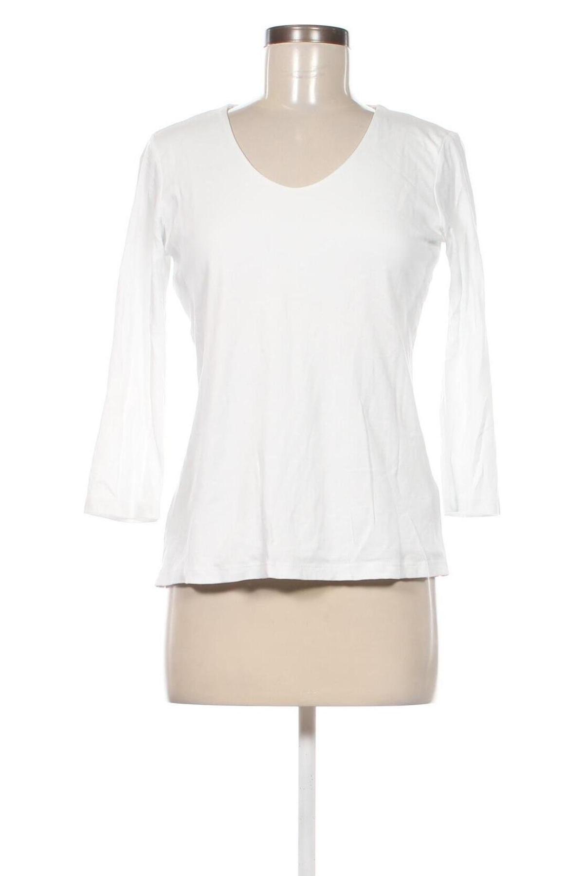Γυναικεία μπλούζα Tom Tailor, Μέγεθος S, Χρώμα Λευκό, Τιμή 21,03 €