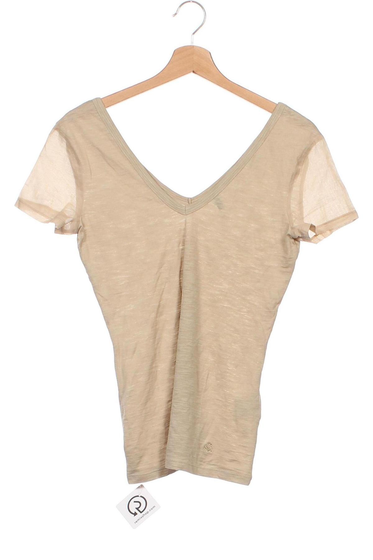 Damen Shirt United Colors Of Benetton, Größe XS, Farbe Beige, Preis 9,39 €