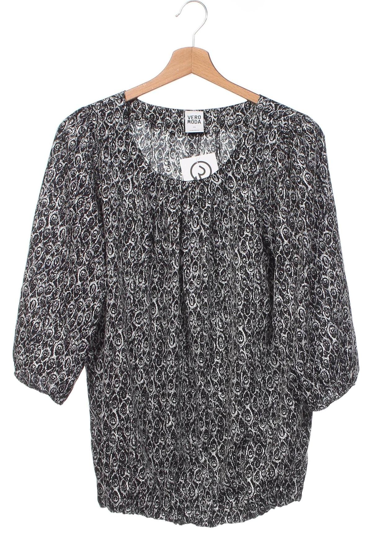 Γυναικεία μπλούζα Vero Moda, Μέγεθος XS, Χρώμα Πολύχρωμο, Τιμή 5,22 €