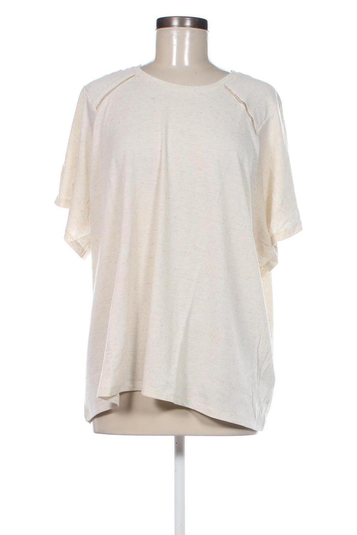 Γυναικεία μπλούζα Vero Moda, Μέγεθος 3XL, Χρώμα  Μπέζ, Τιμή 13,04 €
