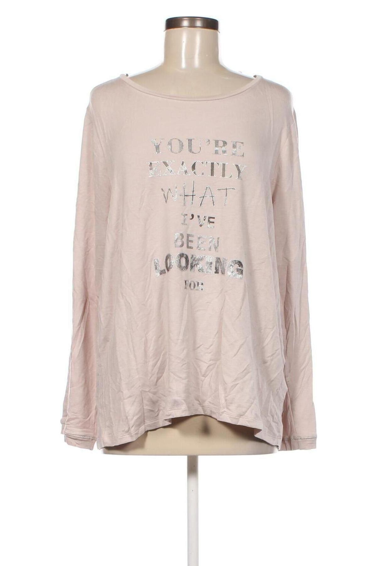 Γυναικεία μπλούζα Vincita, Μέγεθος XXL, Χρώμα Ρόζ , Τιμή 8,81 €