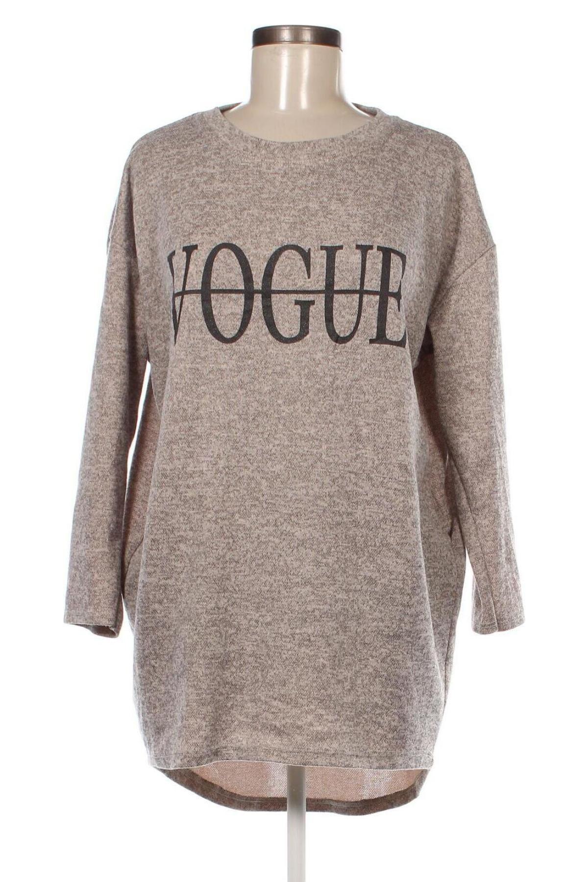 Γυναικεία μπλούζα Vogue, Μέγεθος L, Χρώμα  Μπέζ, Τιμή 21,03 €