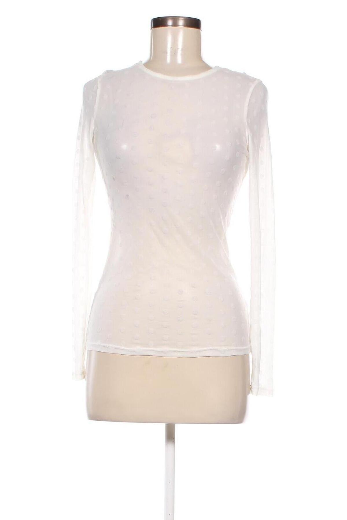 Γυναικεία μπλούζα Voyelles, Μέγεθος M, Χρώμα Λευκό, Τιμή 3,40 €