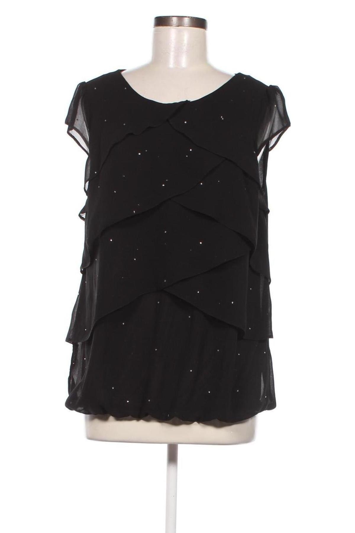 Γυναικεία μπλούζα Wallis, Μέγεθος M, Χρώμα Μαύρο, Τιμή 9,39 €