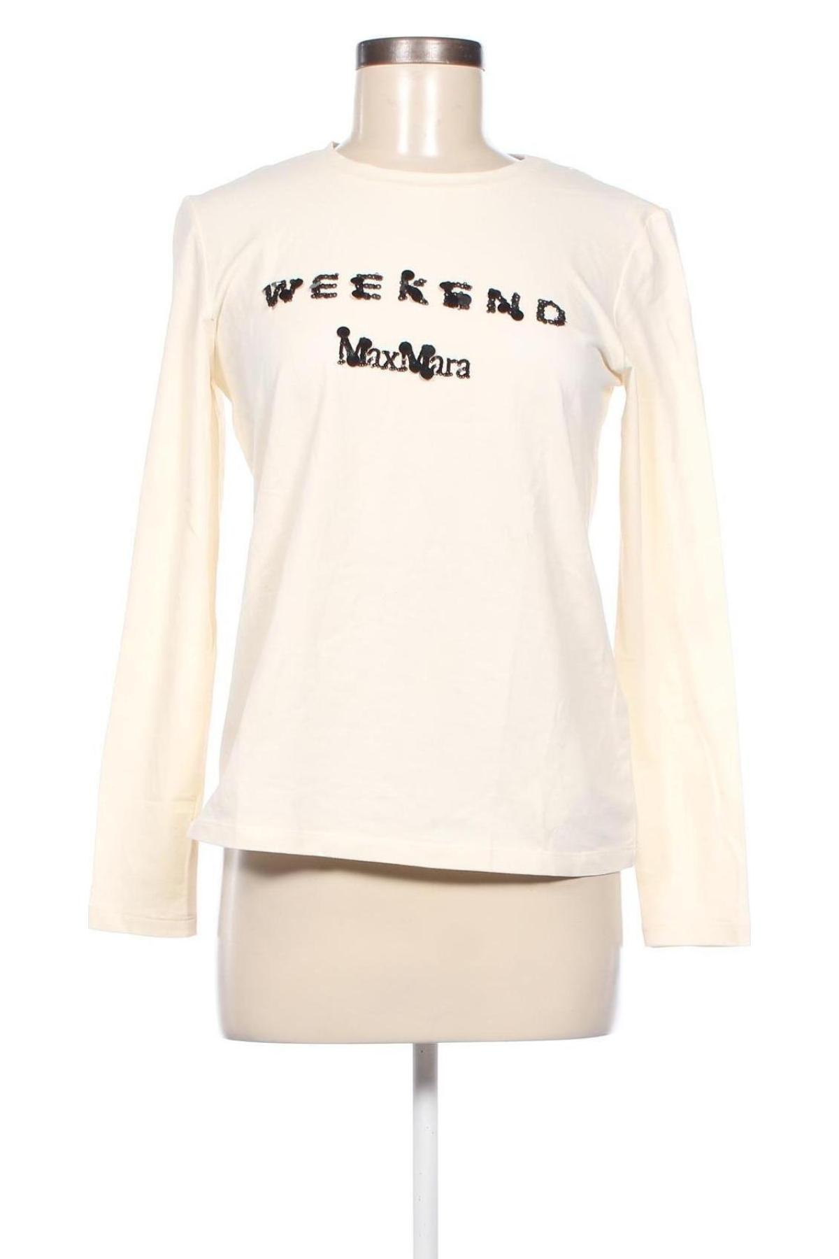 Bluzka damska Weekend Max Mara, Rozmiar S, Kolor Beżowy, Cena 876,94 zł