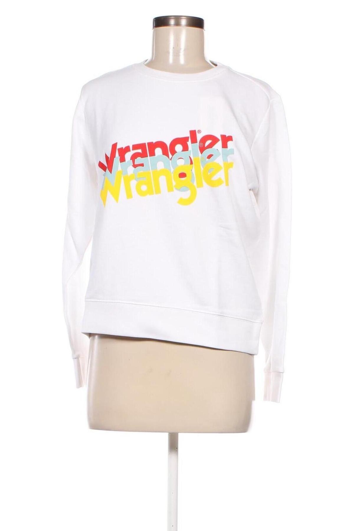 Γυναικεία μπλούζα Wrangler, Μέγεθος S, Χρώμα Λευκό, Τιμή 18,37 €