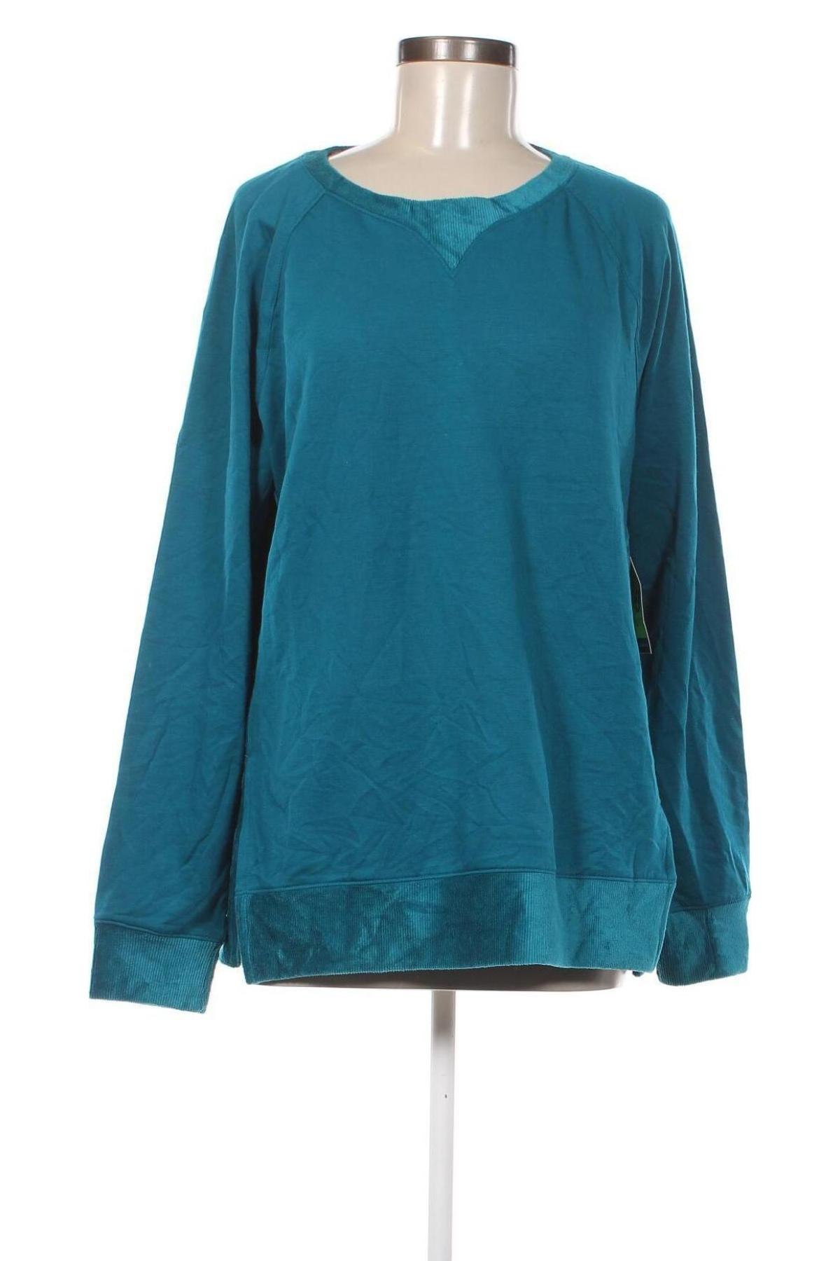Дамска блуза Xersion, Размер L, Цвят Зелен, Цена 31,00 лв.