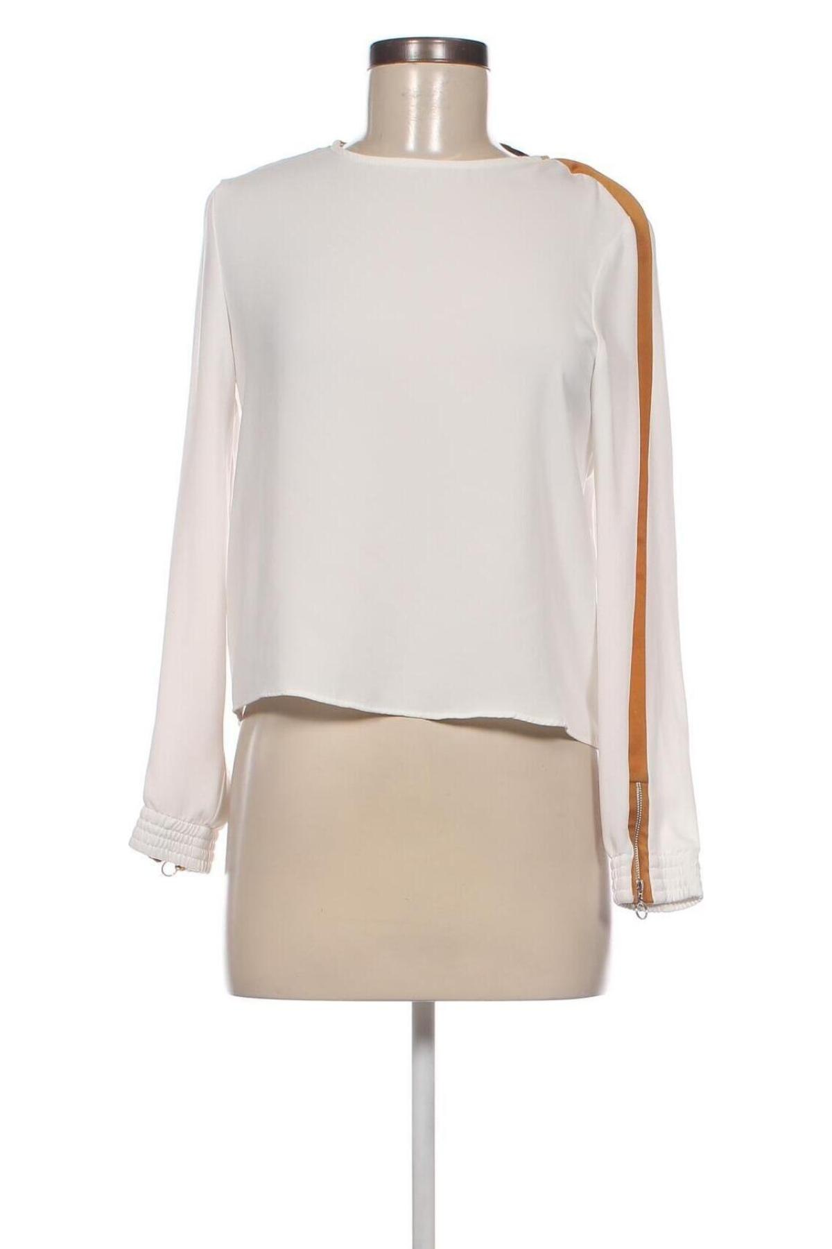 Дамска блуза Zara, Размер XS, Цвят Бял, Цена 13,77 лв.