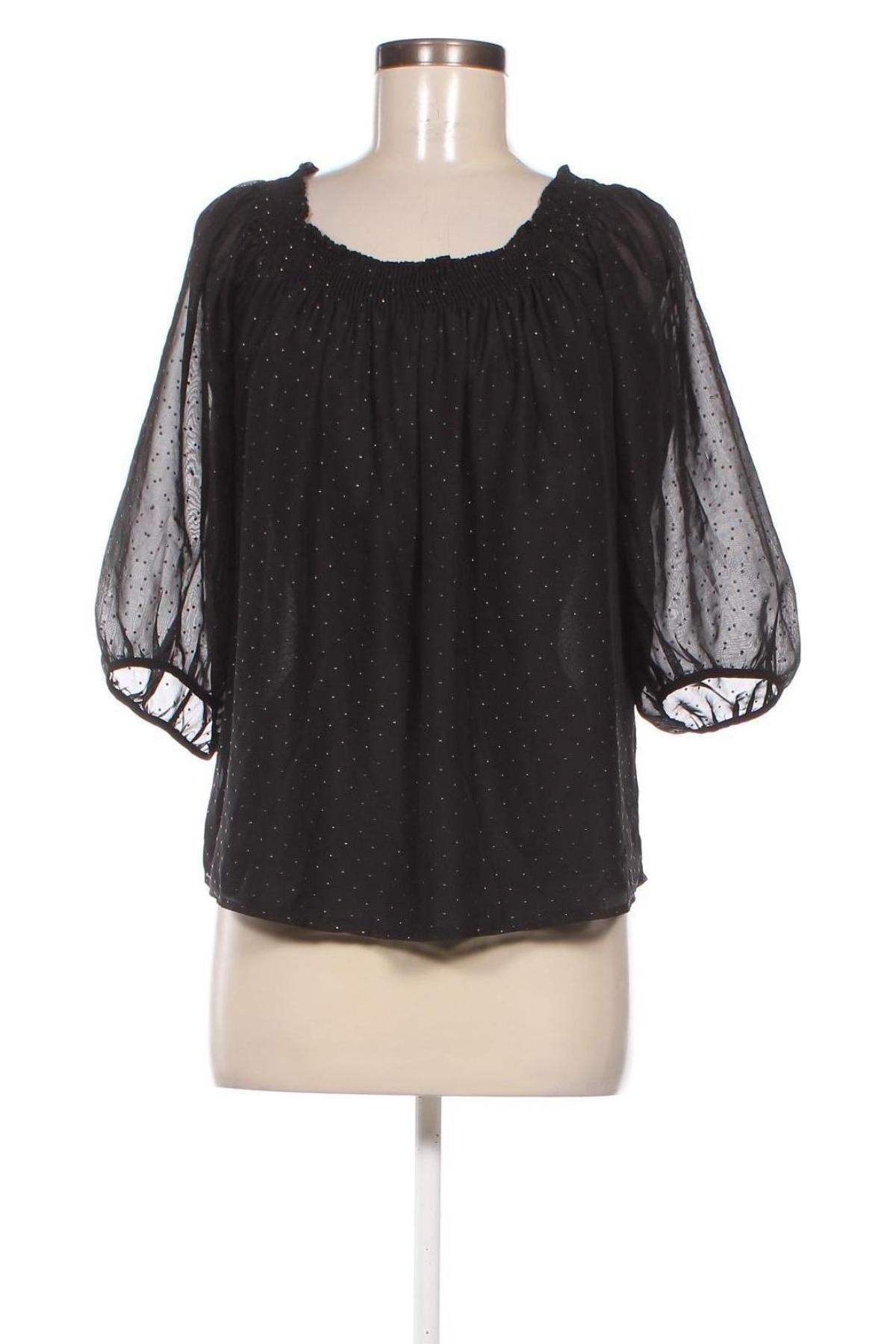 Bluză de femei Zara, Mărime S, Culoare Negru, Preț 19,29 Lei
