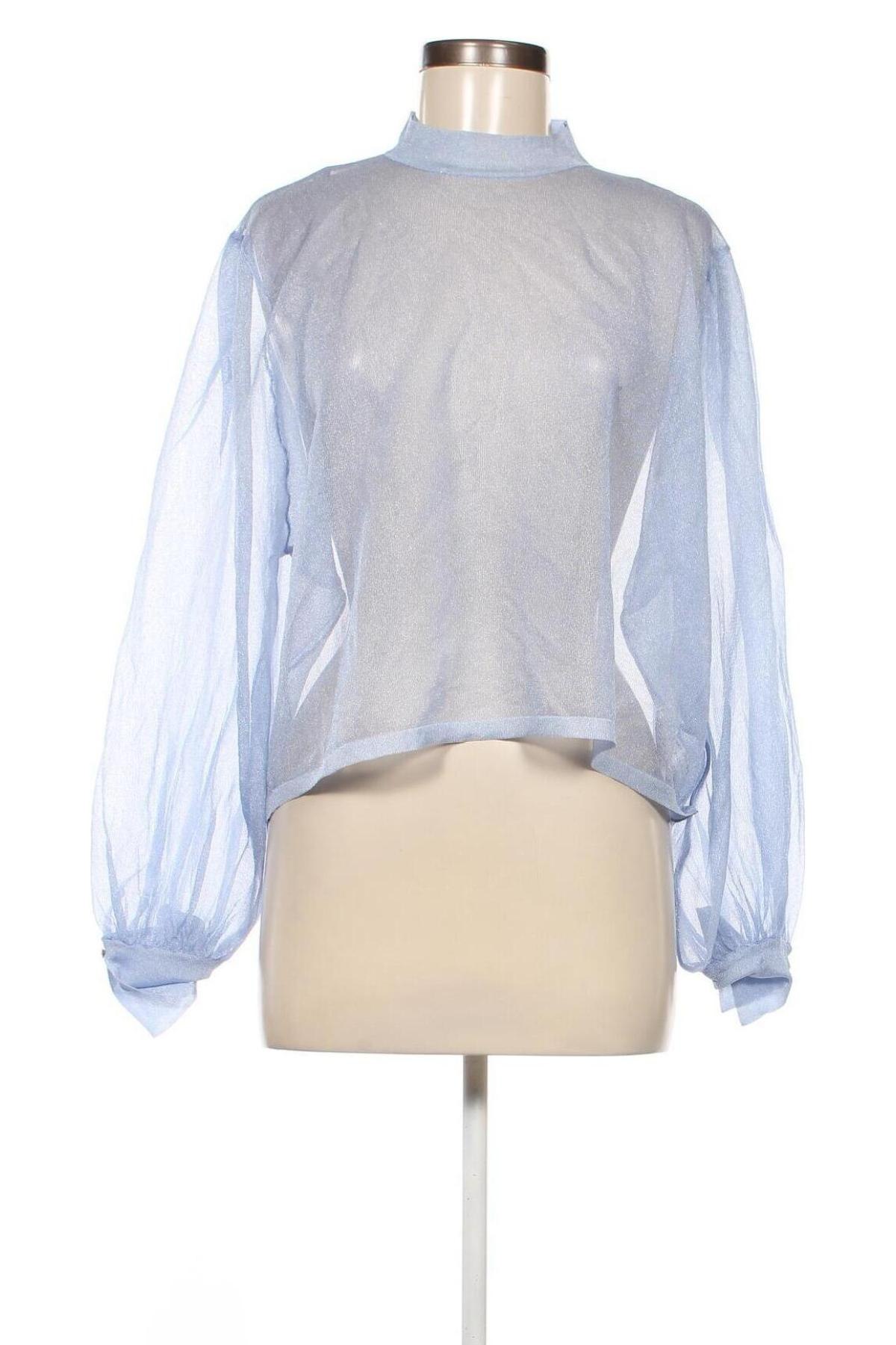 Γυναικεία μπλούζα Zara, Μέγεθος L, Χρώμα Μπλέ, Τιμή 8,40 €