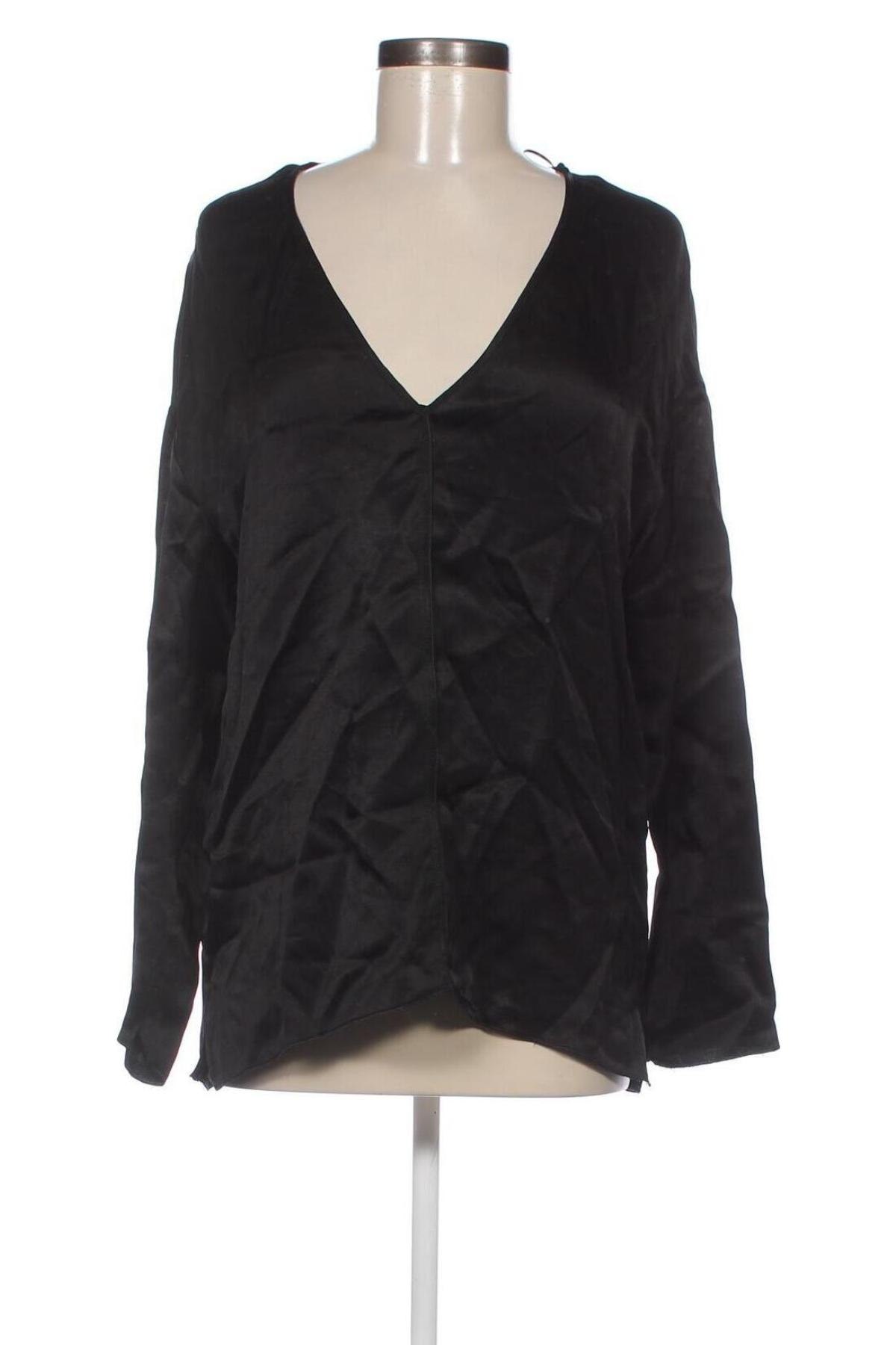 Bluză de femei Zara, Mărime S, Culoare Negru, Preț 13,32 Lei