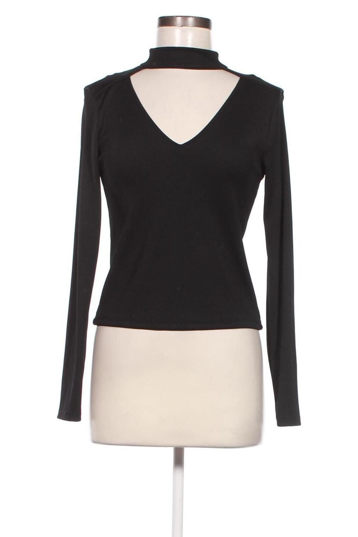Дамска блуза Zara, Размер L, Цвят Черен, Цена 13,78 лв.