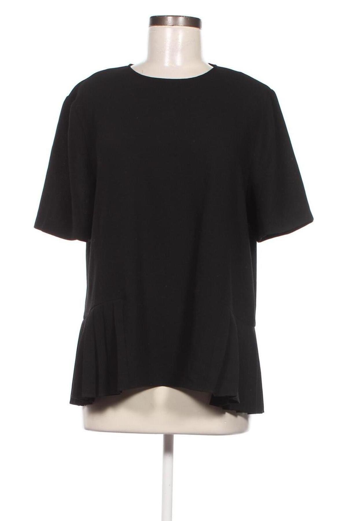 Γυναικεία μπλούζα Zara, Μέγεθος XL, Χρώμα Μαύρο, Τιμή 10,23 €