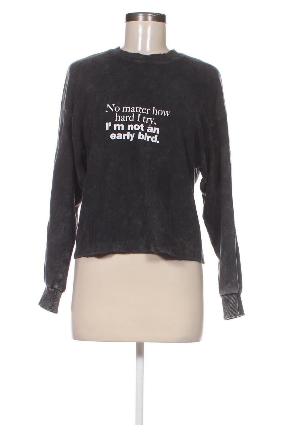 Γυναικεία μπλούζα Zara, Μέγεθος S, Χρώμα Γκρί, Τιμή 7,47 €