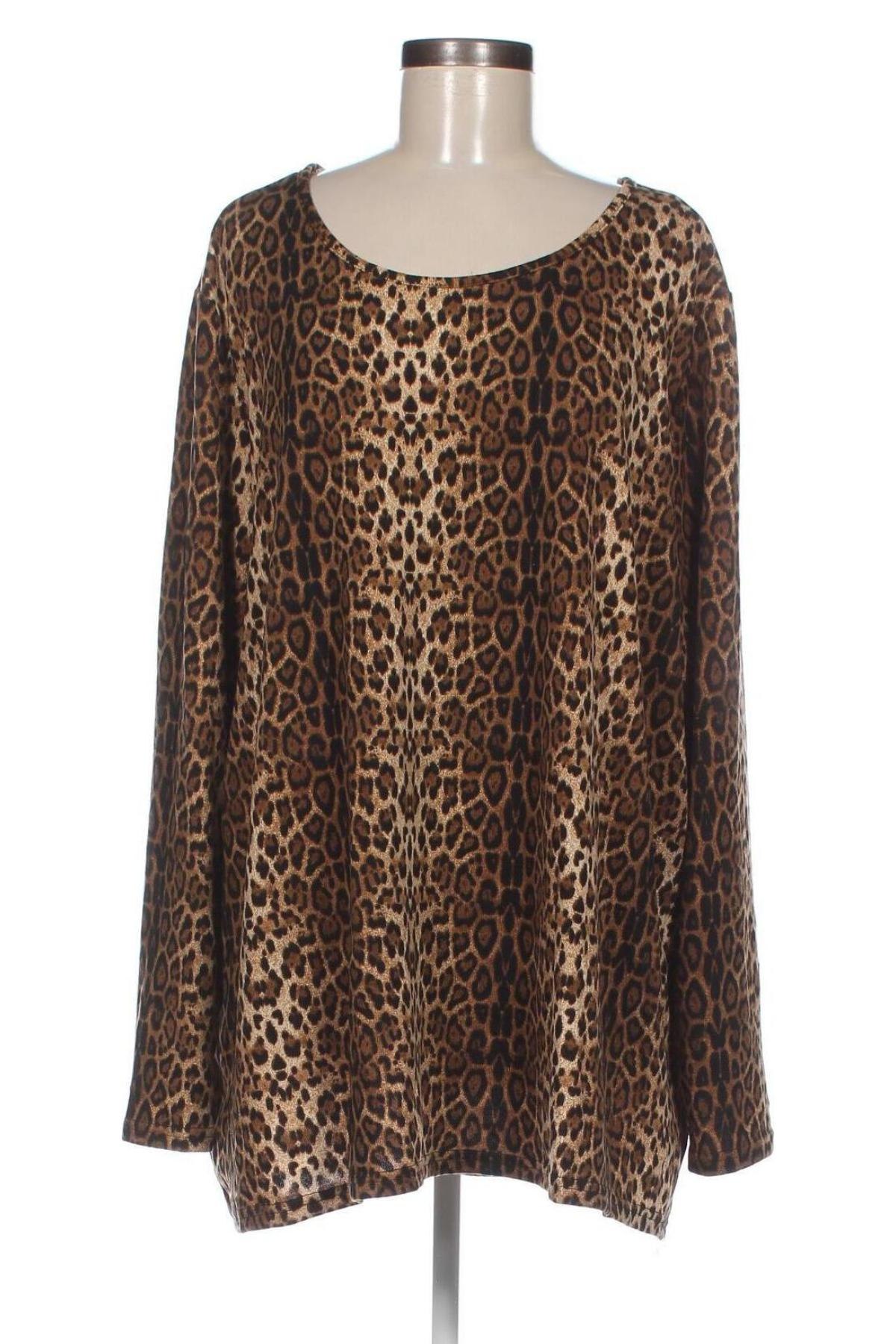 Γυναικεία μπλούζα Zizzi, Μέγεθος XL, Χρώμα Πολύχρωμο, Τιμή 10,85 €