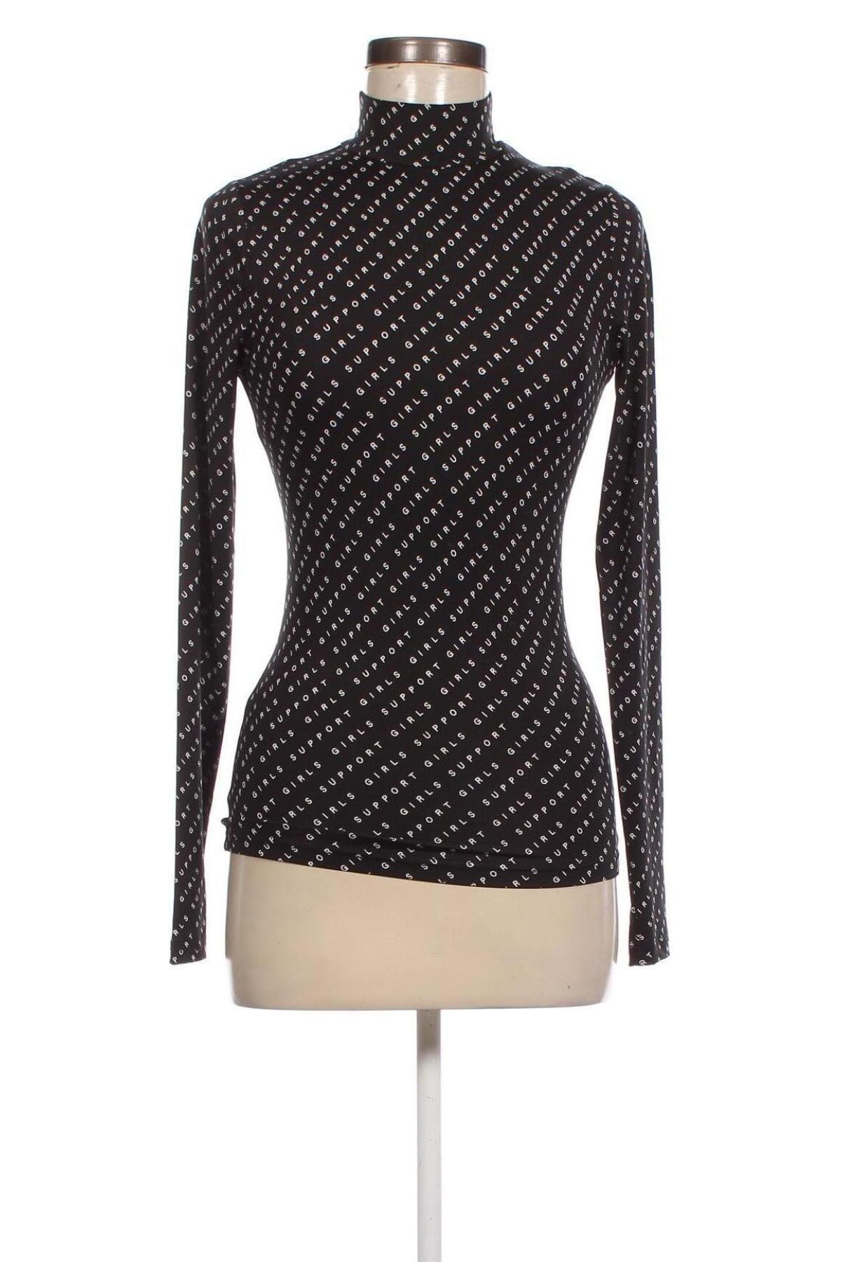 Γυναικεία μπλούζα mbyM, Μέγεθος XS, Χρώμα Μαύρο, Τιμή 7,72 €