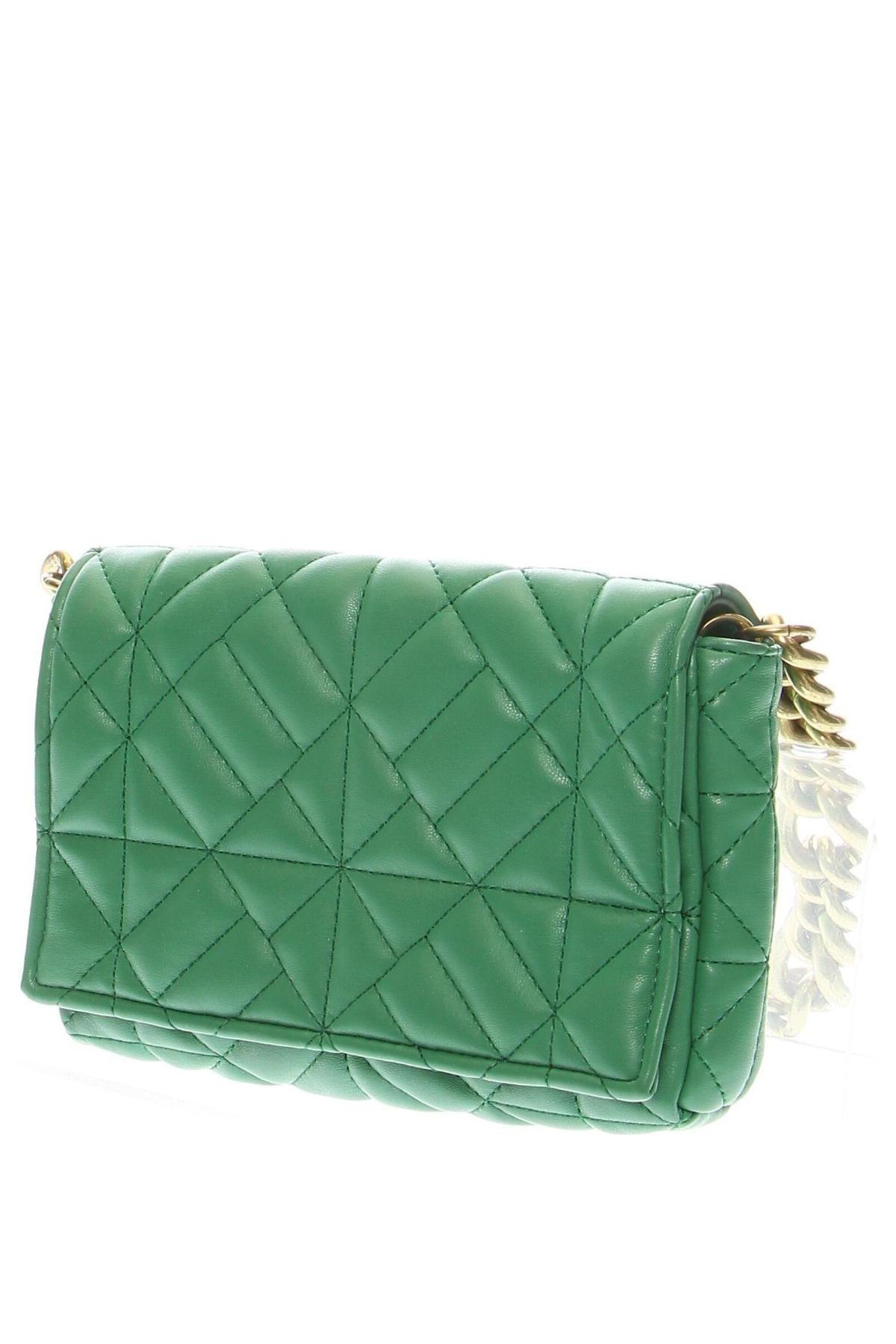 Γυναικεία τσάντα Zara, Χρώμα Πράσινο, Τιμή 15,64 €