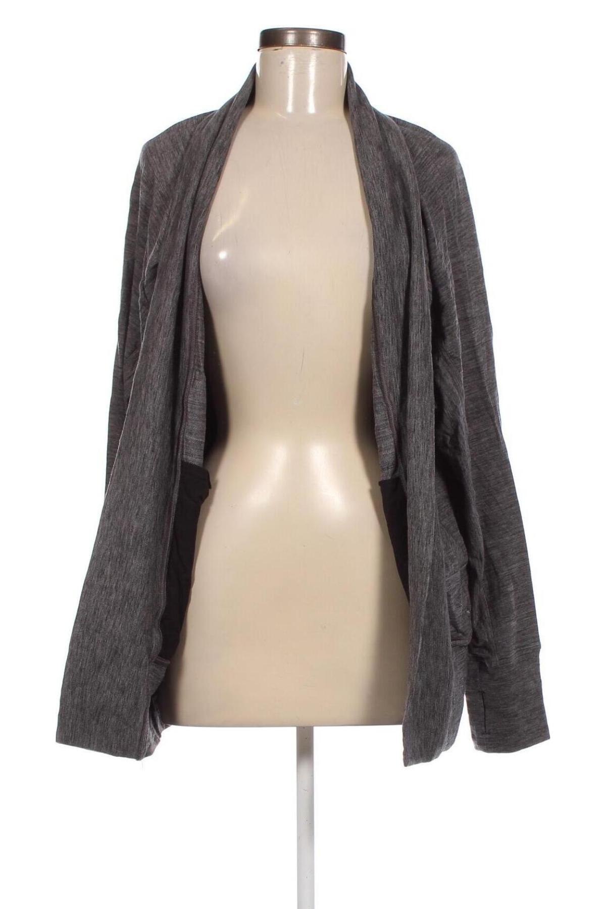 Damen Strickjacke, Größe L, Farbe Grau, Preis 3,23 €