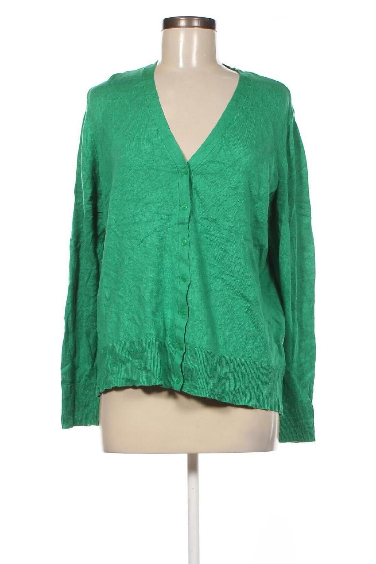 Damen Strickjacke, Größe L, Farbe Grün, Preis € 4,04
