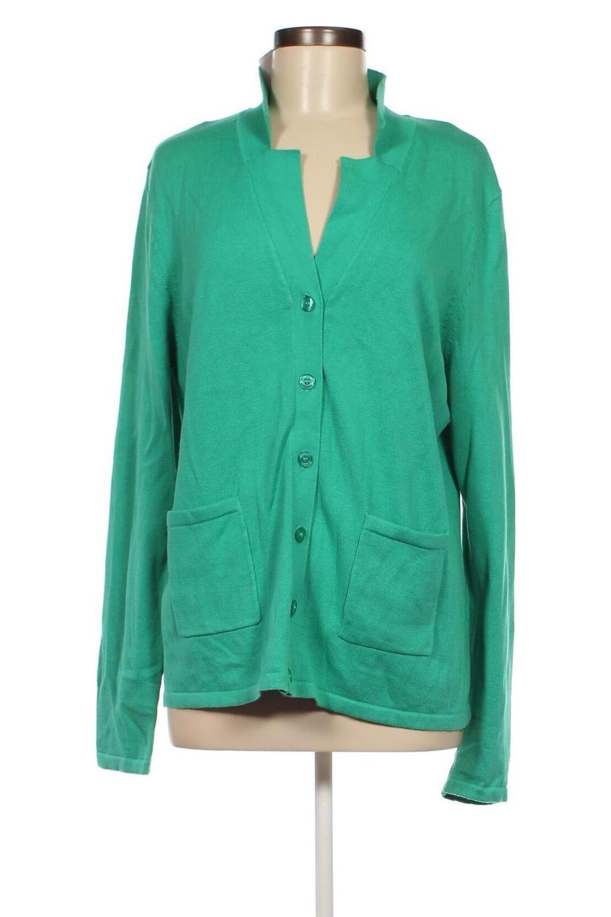 Γυναικεία ζακέτα Best Connections, Μέγεθος XL, Χρώμα Πράσινο, Τιμή 10,76 €