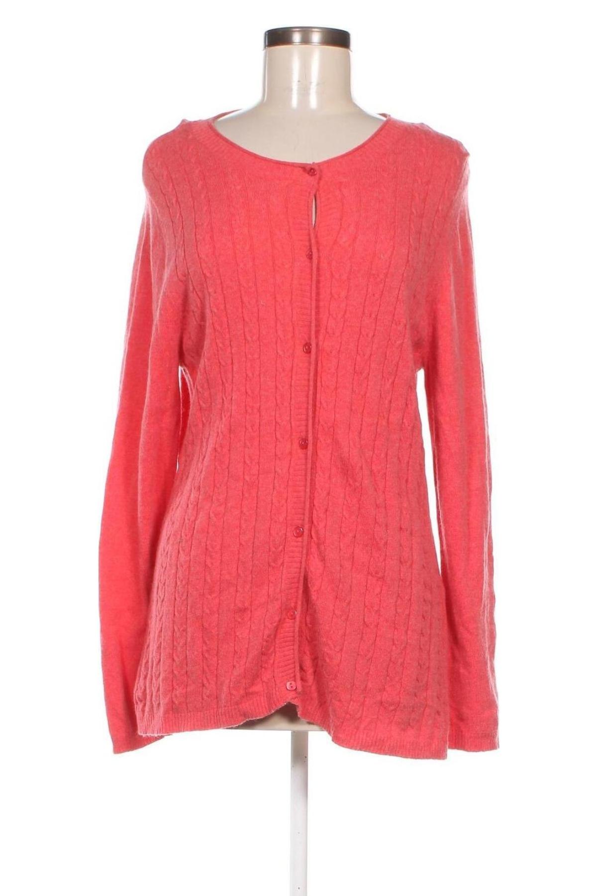 Damen Strickjacke Bexleys, Größe L, Farbe Rot, Preis 13,68 €