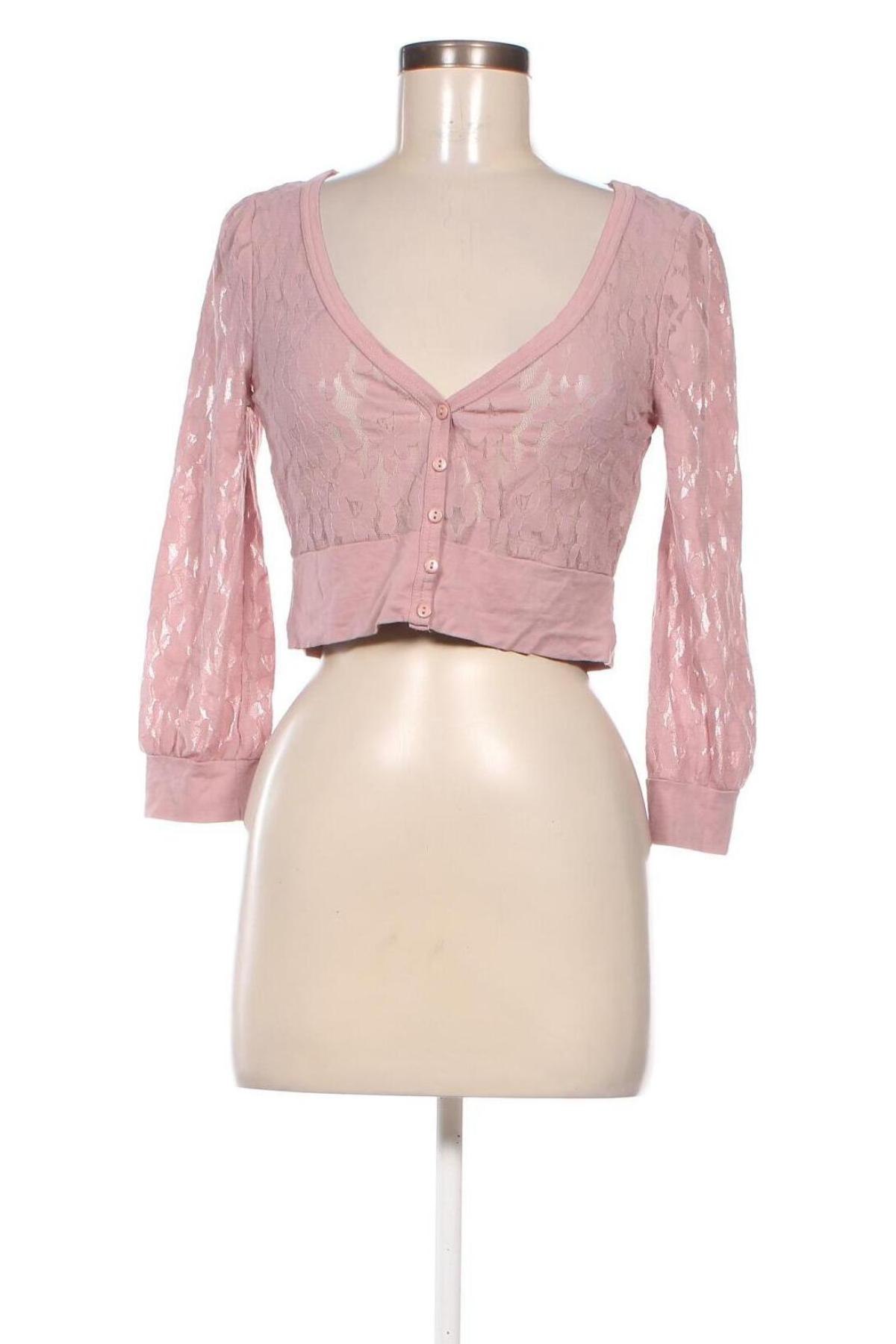 Γυναικεία ζακέτα Bpc Bonprix Collection, Μέγεθος S, Χρώμα Ρόζ , Τιμή 2,67 €