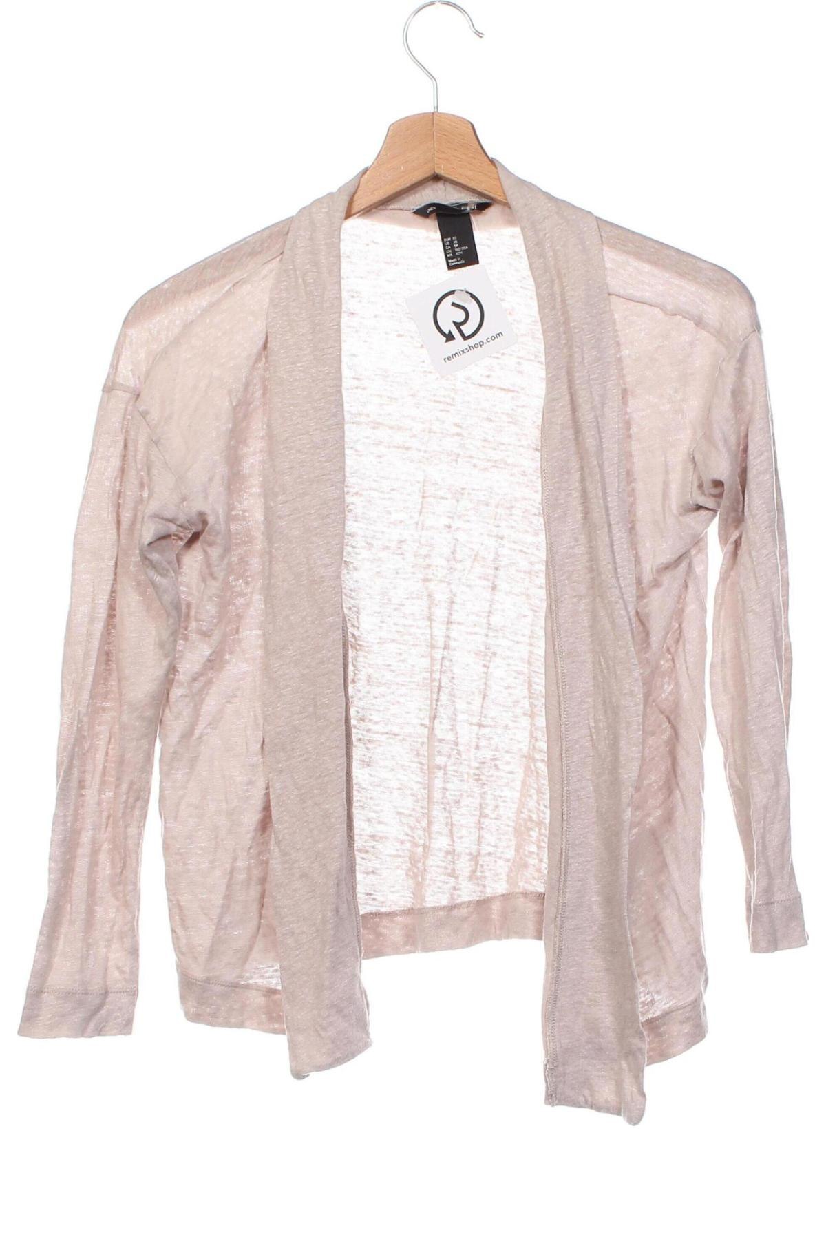 Damen Strickjacke H&M, Größe XS, Farbe Beige, Preis € 1,99