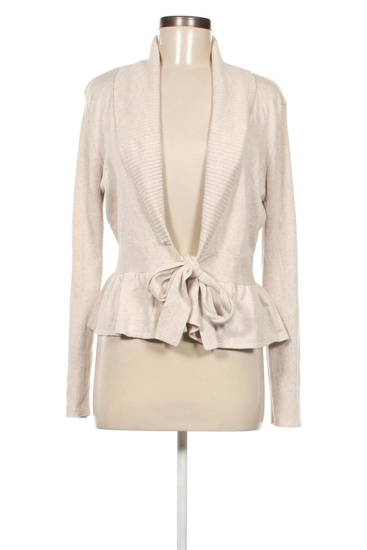 Damen Strickjacke H&M, Größe L, Farbe Grau, Preis 6,68 €