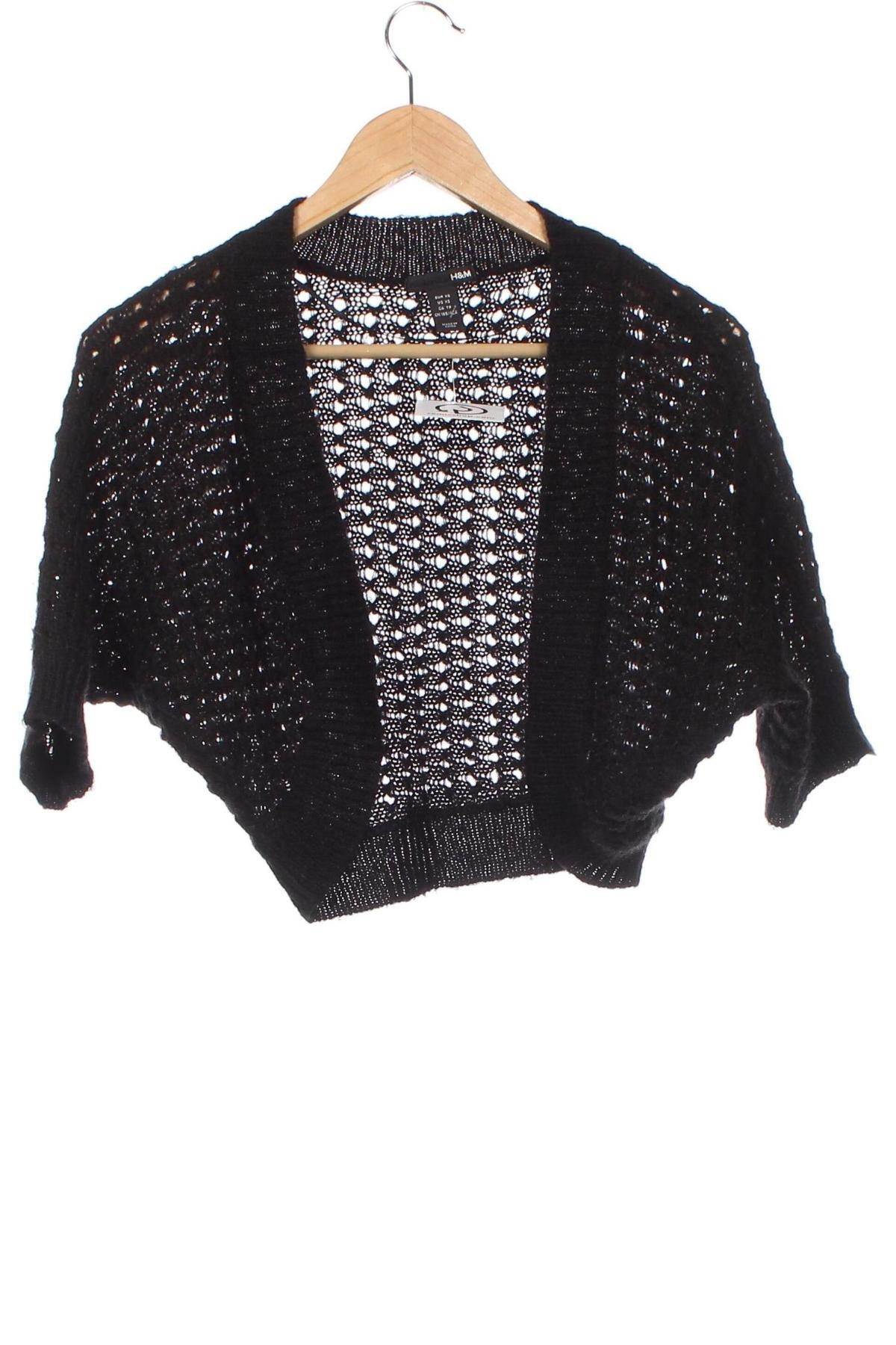 Cardigan de damă H&M, Mărime XS, Culoare Negru, Preț 51,99 Lei