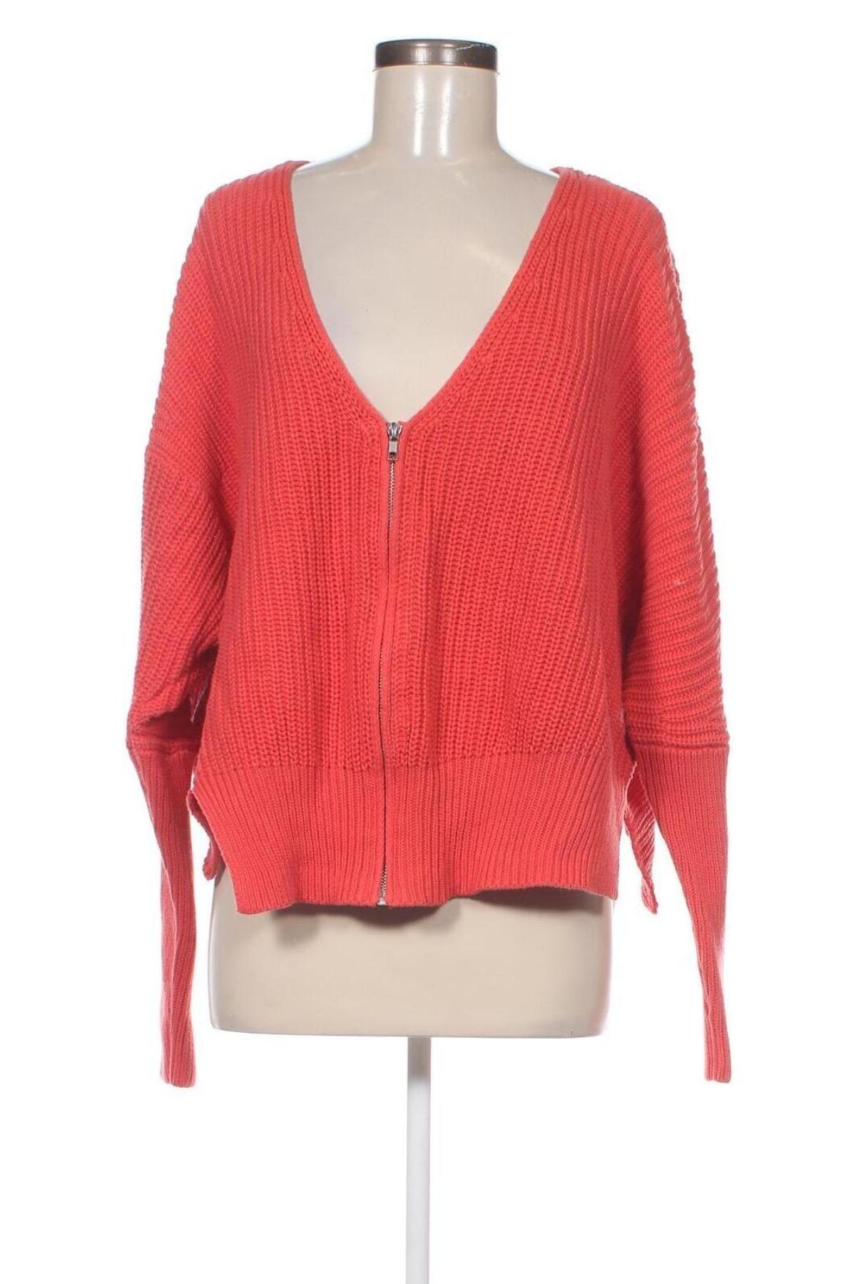 Damen Strickjacke Moth, Größe M, Farbe Rot, Preis € 10,71