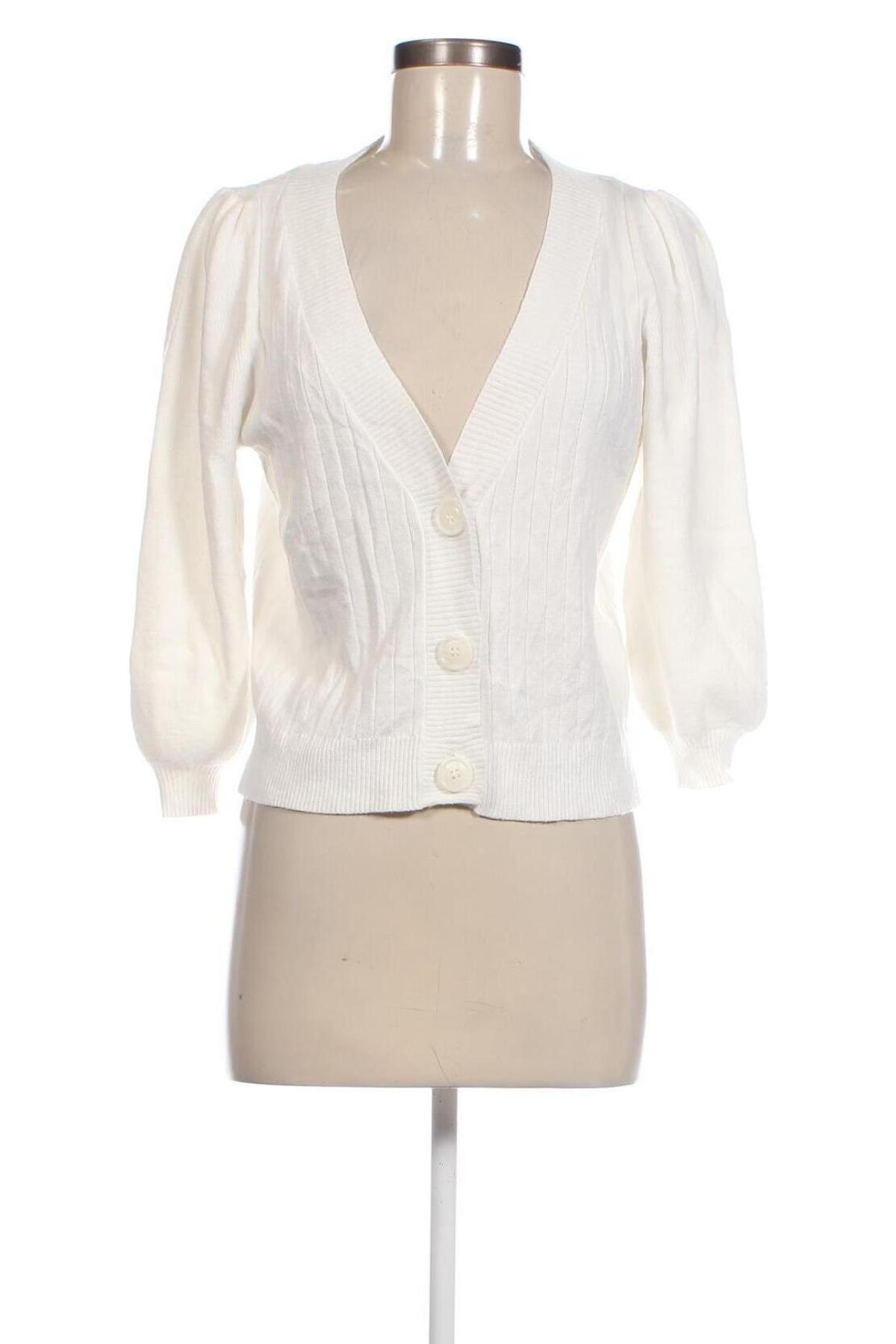 Damen Strickjacke ONLY, Größe XS, Farbe Weiß, Preis € 4,13