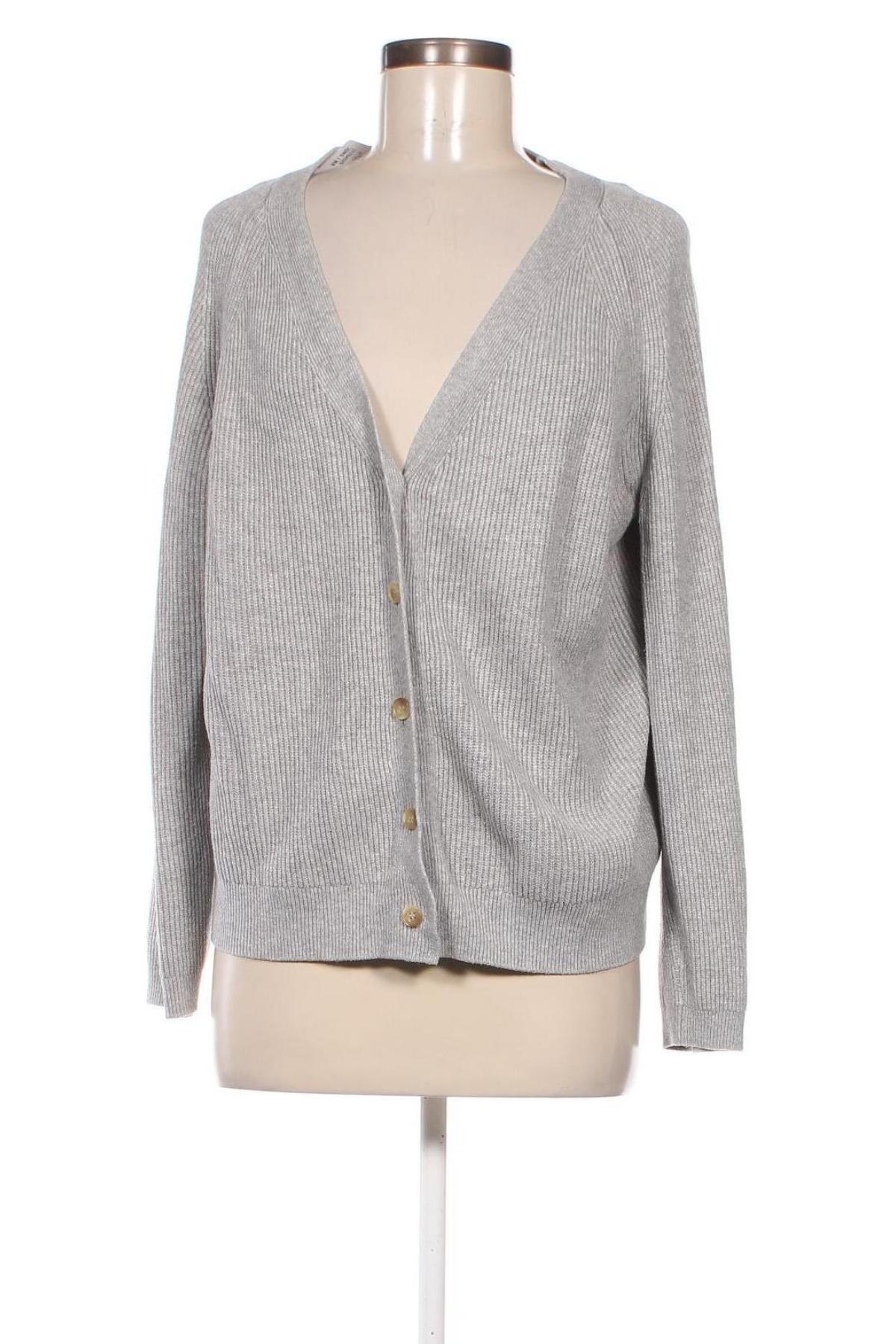 Cardigan de damă Oysho, Mărime L, Culoare Gri, Preț 104,31 Lei