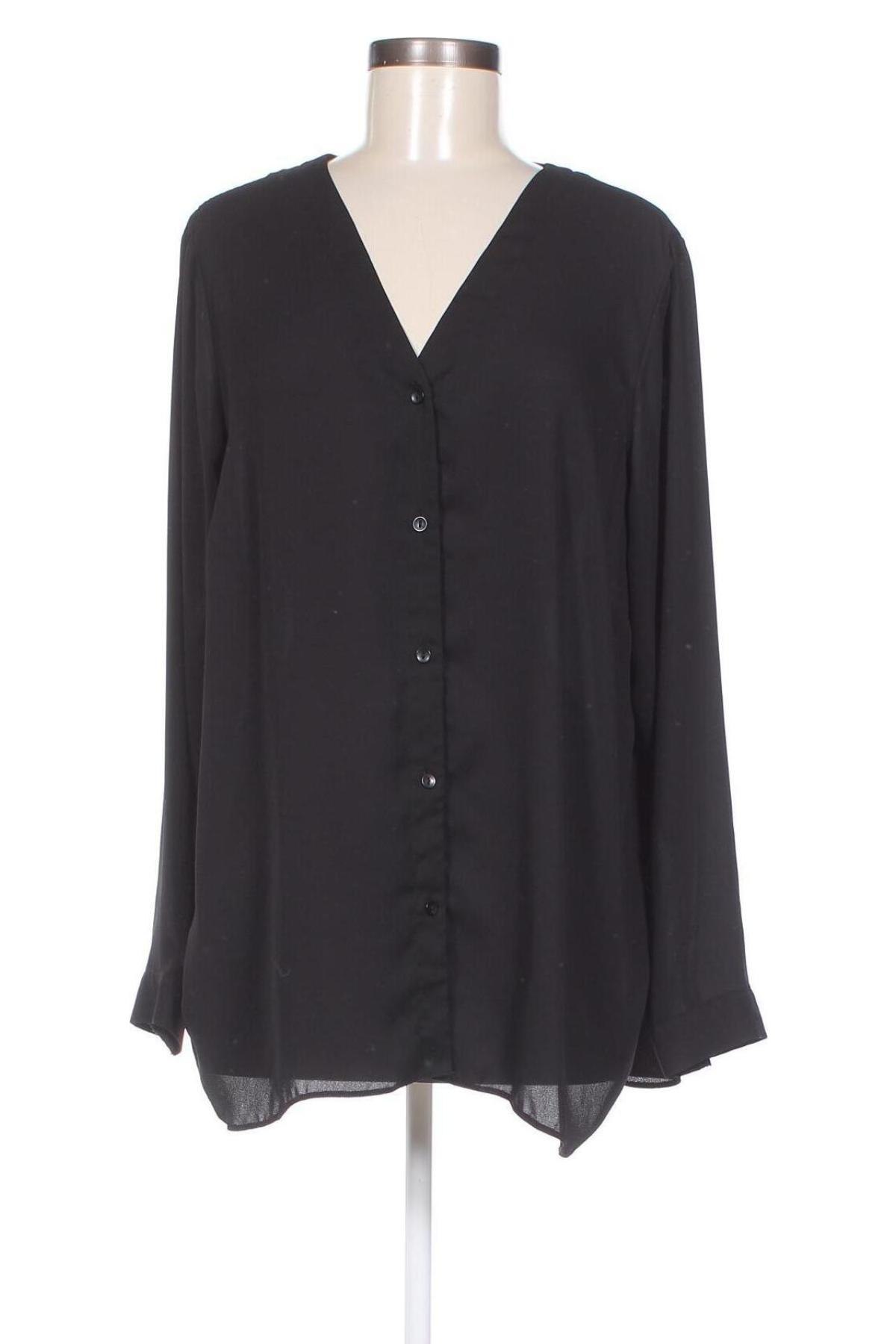 Dámska košeľa  ASOS, Veľkosť XL, Farba Čierna, Cena  19,28 €