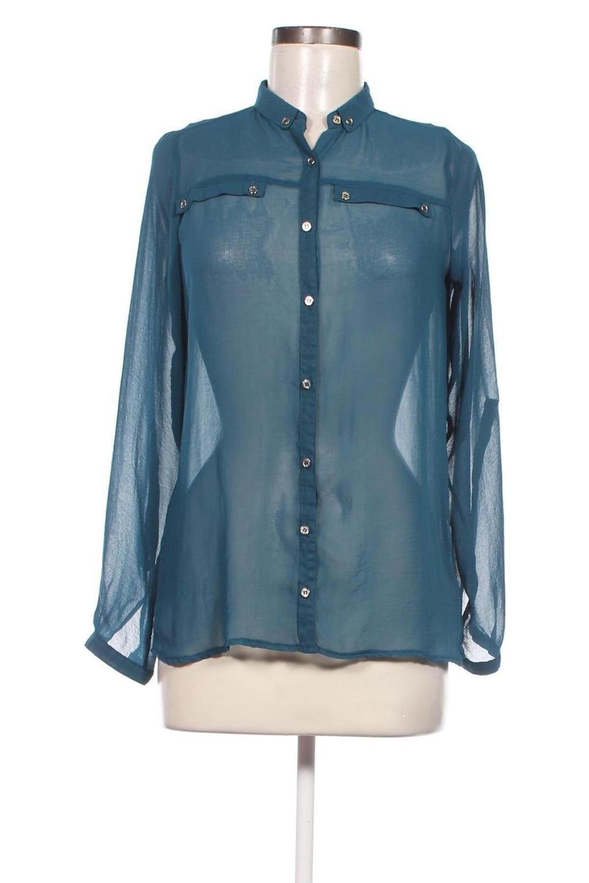 Γυναικείο πουκάμισο Atmosphere, Μέγεθος S, Χρώμα Μπλέ, Τιμή 12,41 €