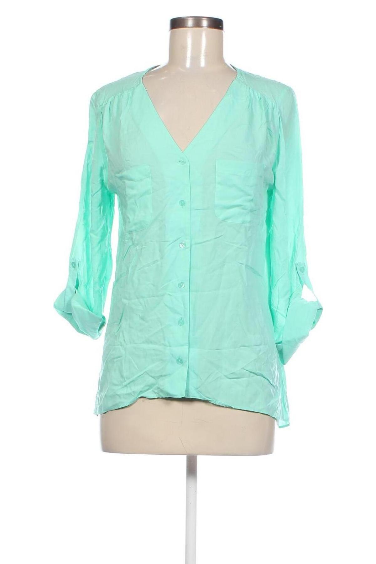 Γυναικείο πουκάμισο Atmosphere, Μέγεθος XS, Χρώμα Πράσινο, Τιμή 2,32 €