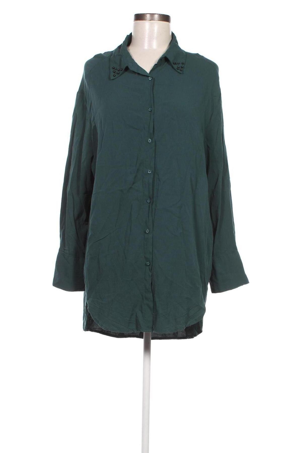 Дамска риза Beloved, Размер XL, Цвят Зелен, Цена 25,09 лв.