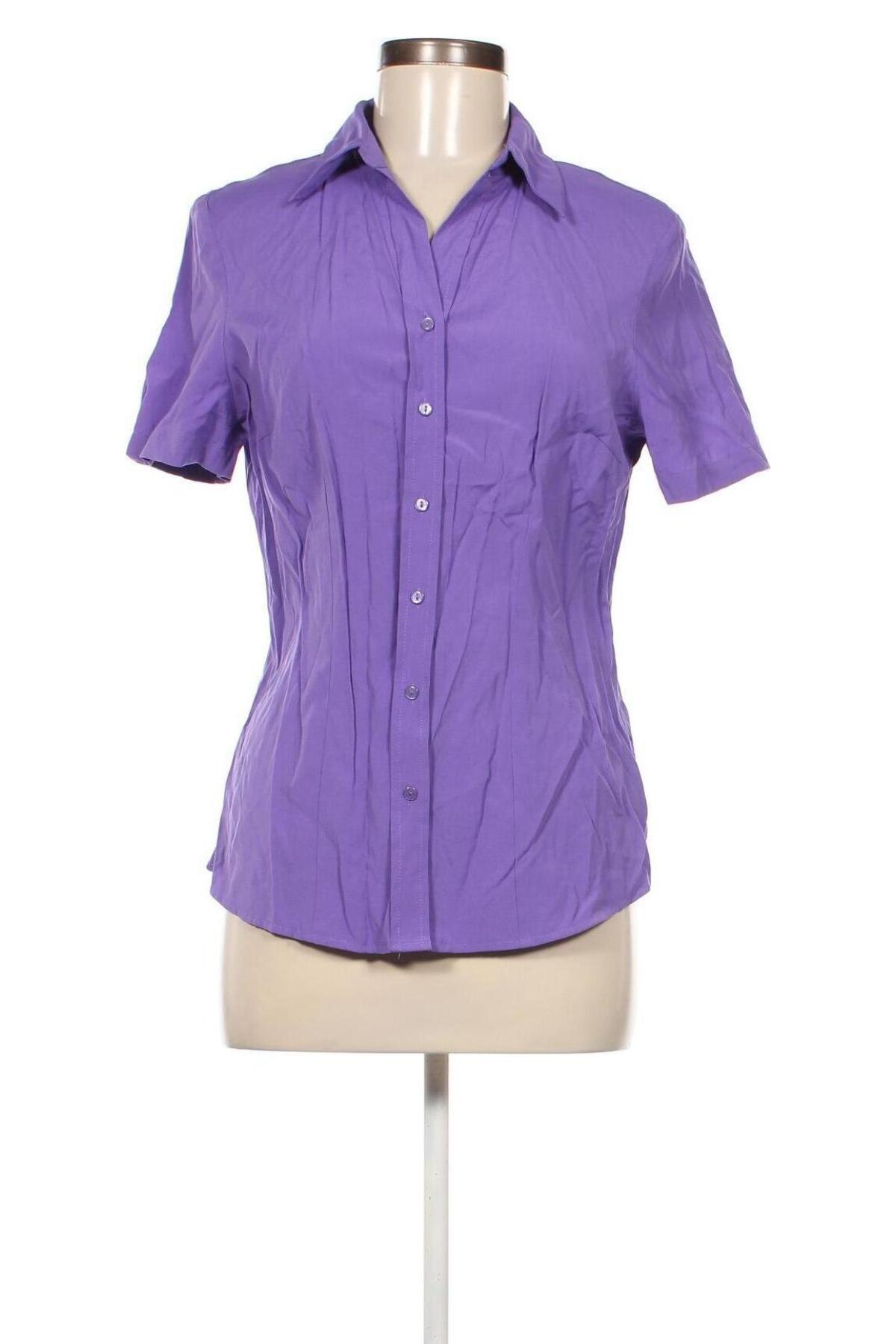 Γυναικείο πουκάμισο Canda, Μέγεθος L, Χρώμα Βιολετί, Τιμή 13,79 €